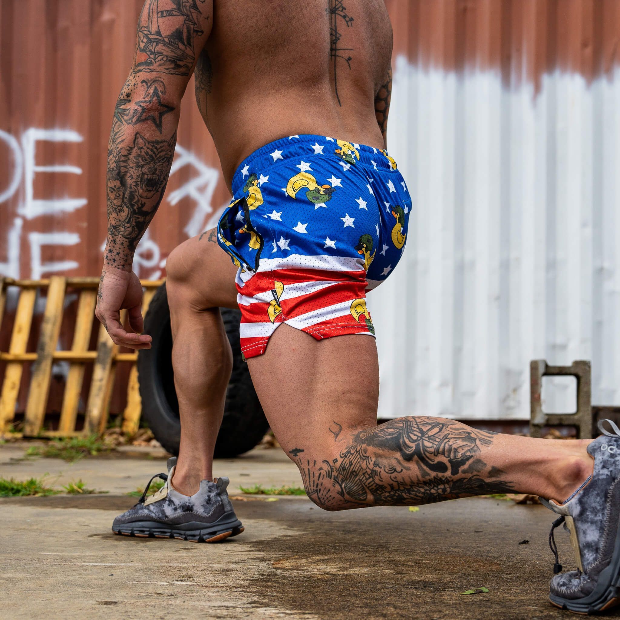 Men's Original Mesh Lifestyle Shorts | 5" - Combat Iron Apparel Co.