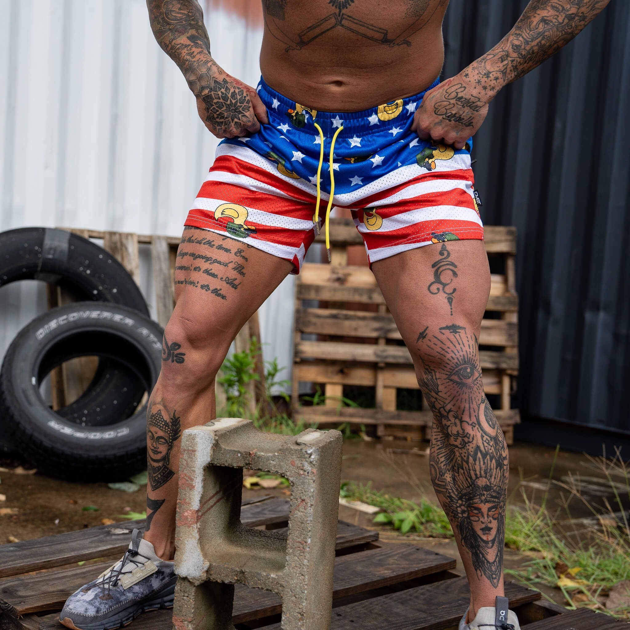 Men's Original Mesh Lifestyle Shorts | 5" - Combat Iron Apparel Co.