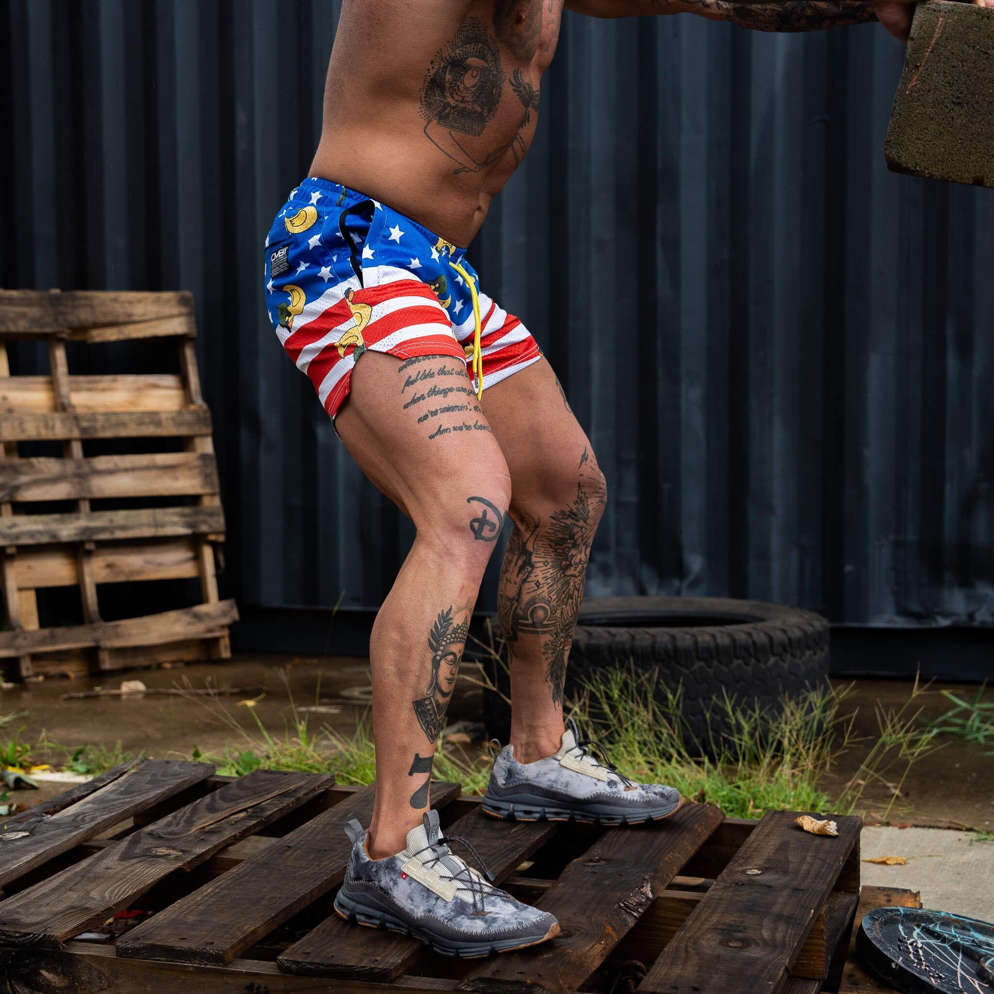 Men's Original Mesh Lifestyle Shorts | 5" - Combat Iron Apparel Co.