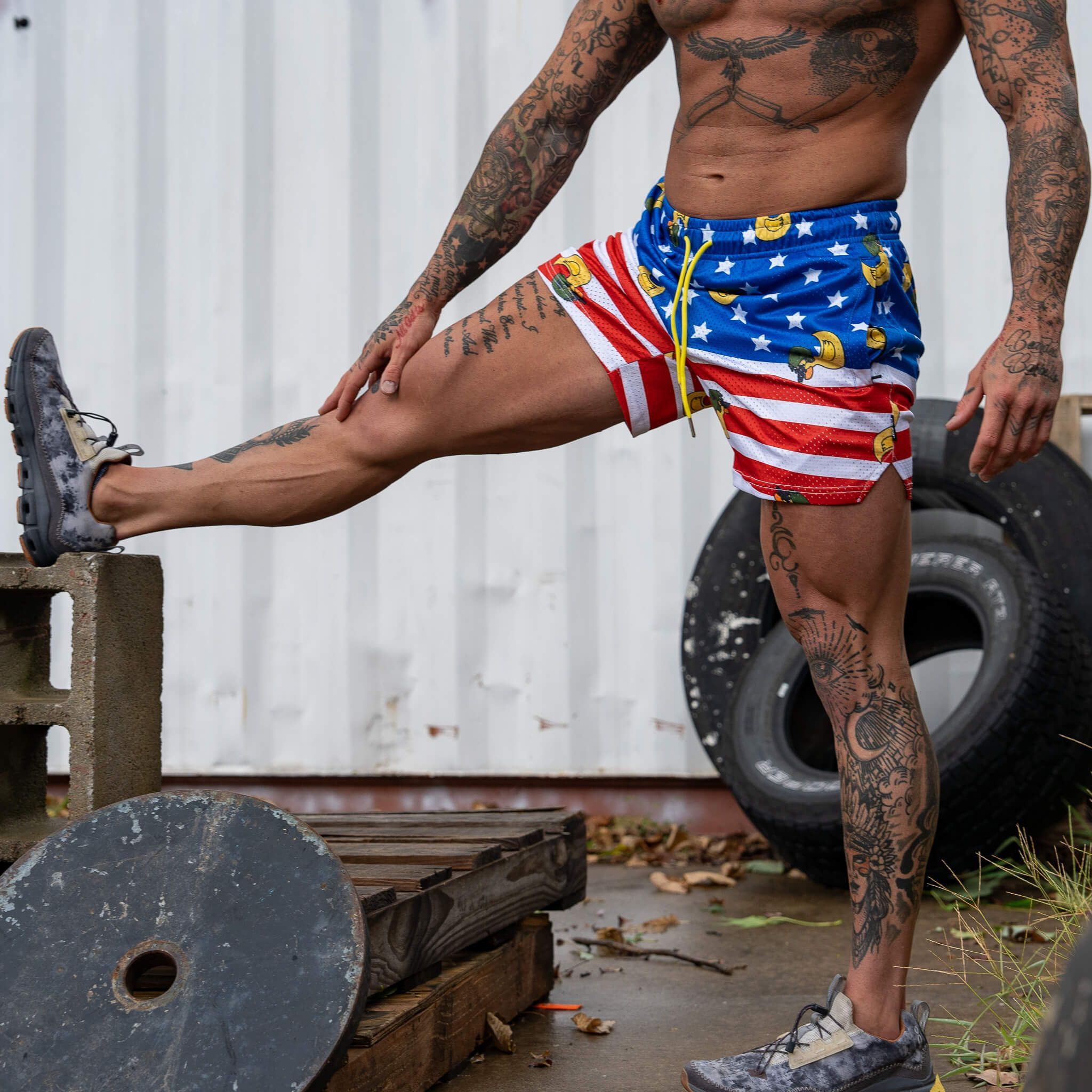 Men's Original Mesh Lifestyle Shorts | 5" - Combat Iron Apparel Co.