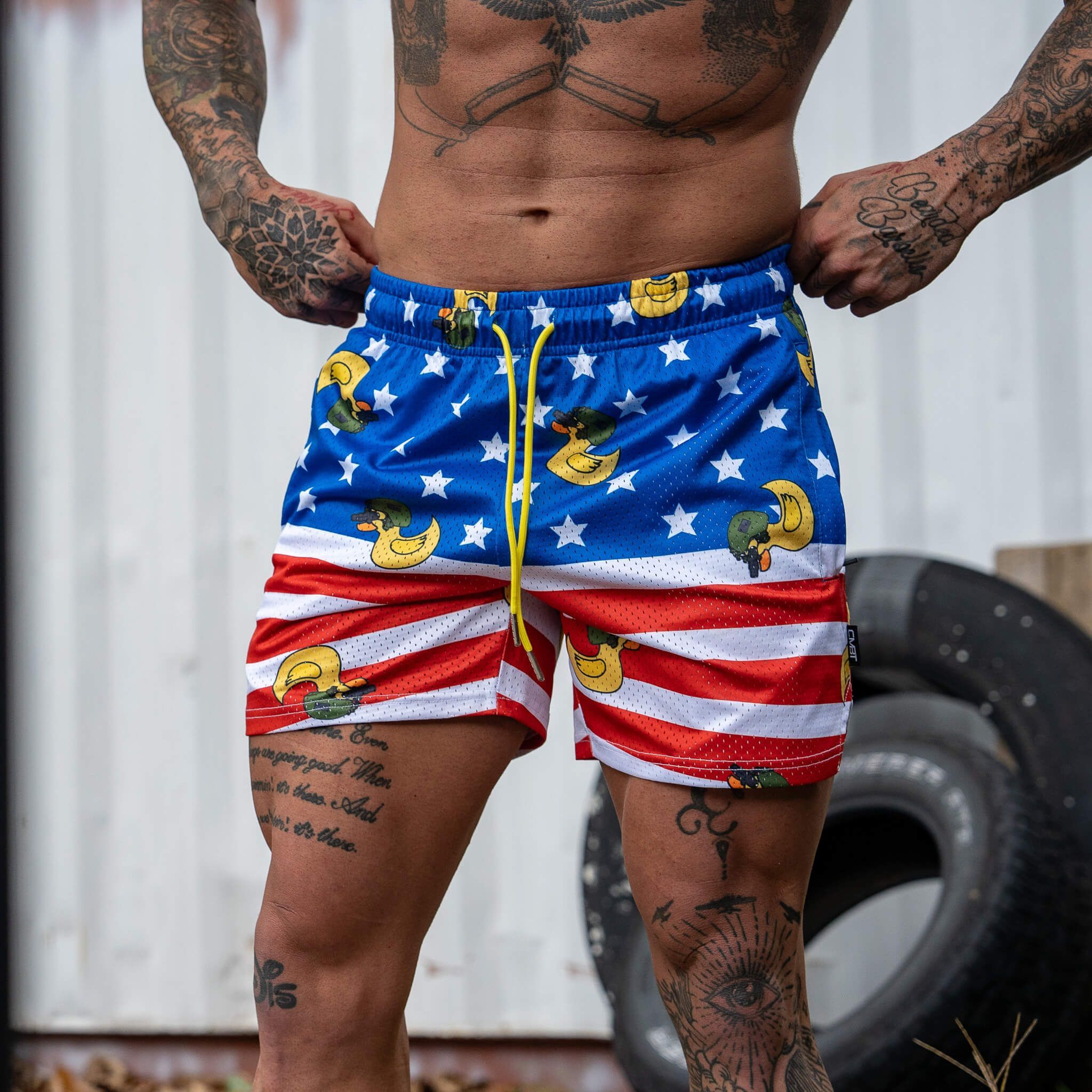 Men's Original Mesh Lifestyle Shorts | 5" - Combat Iron Apparel Co.