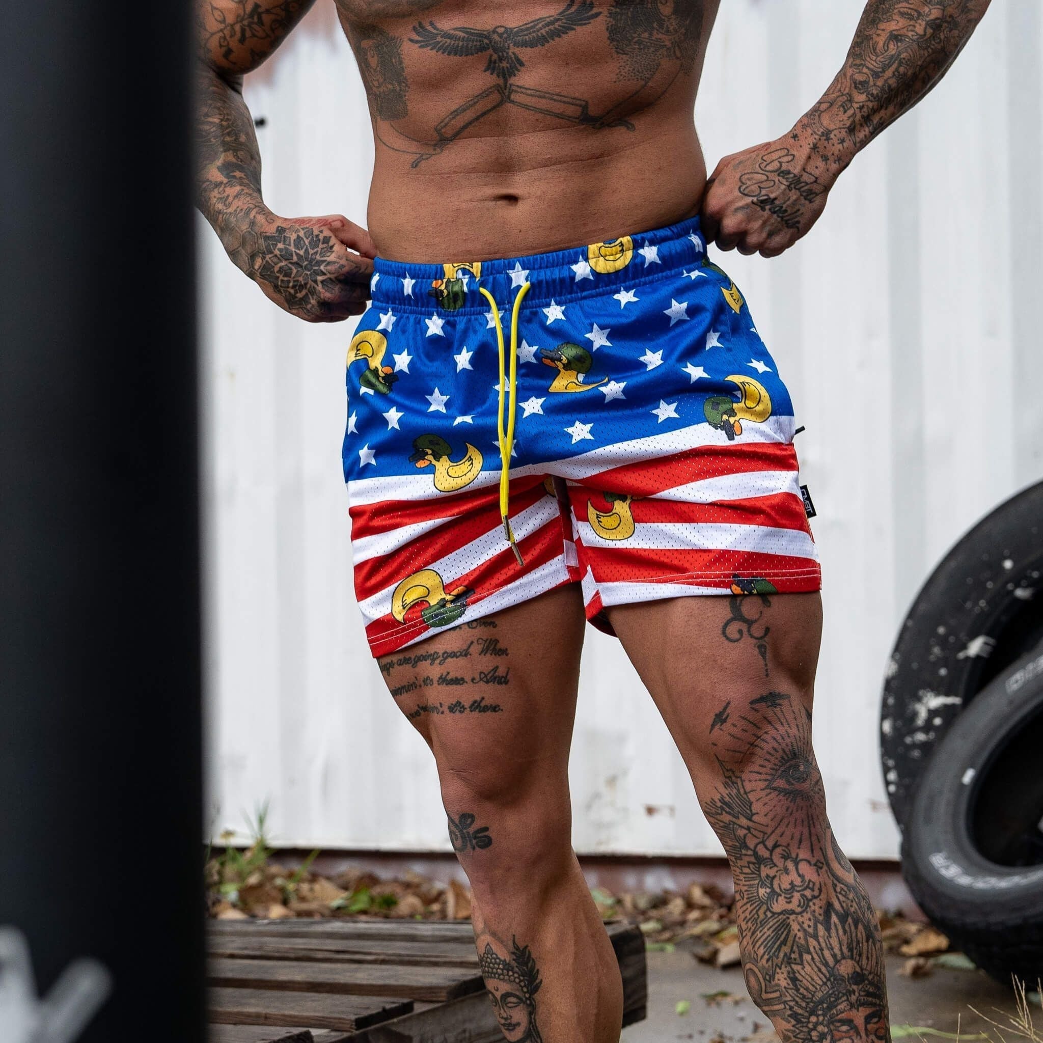 Men's Original Mesh Lifestyle Shorts | 5" - Combat Iron Apparel Co.