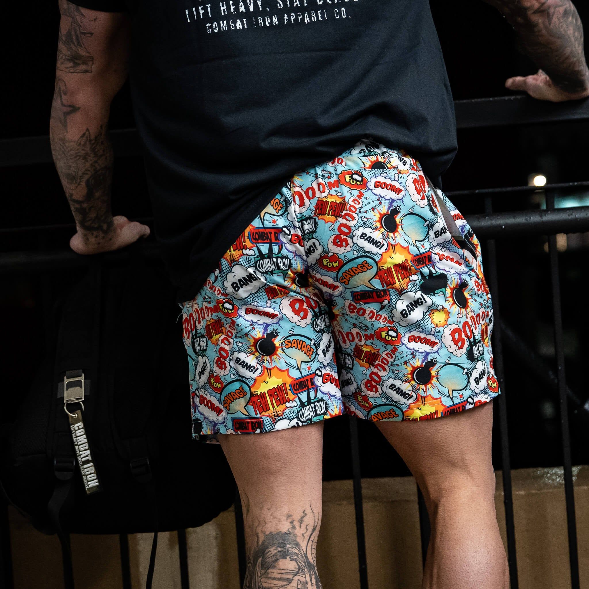 Men's V3 Performance Training Shorts | 5.5" - Combat Iron Apparel Co.