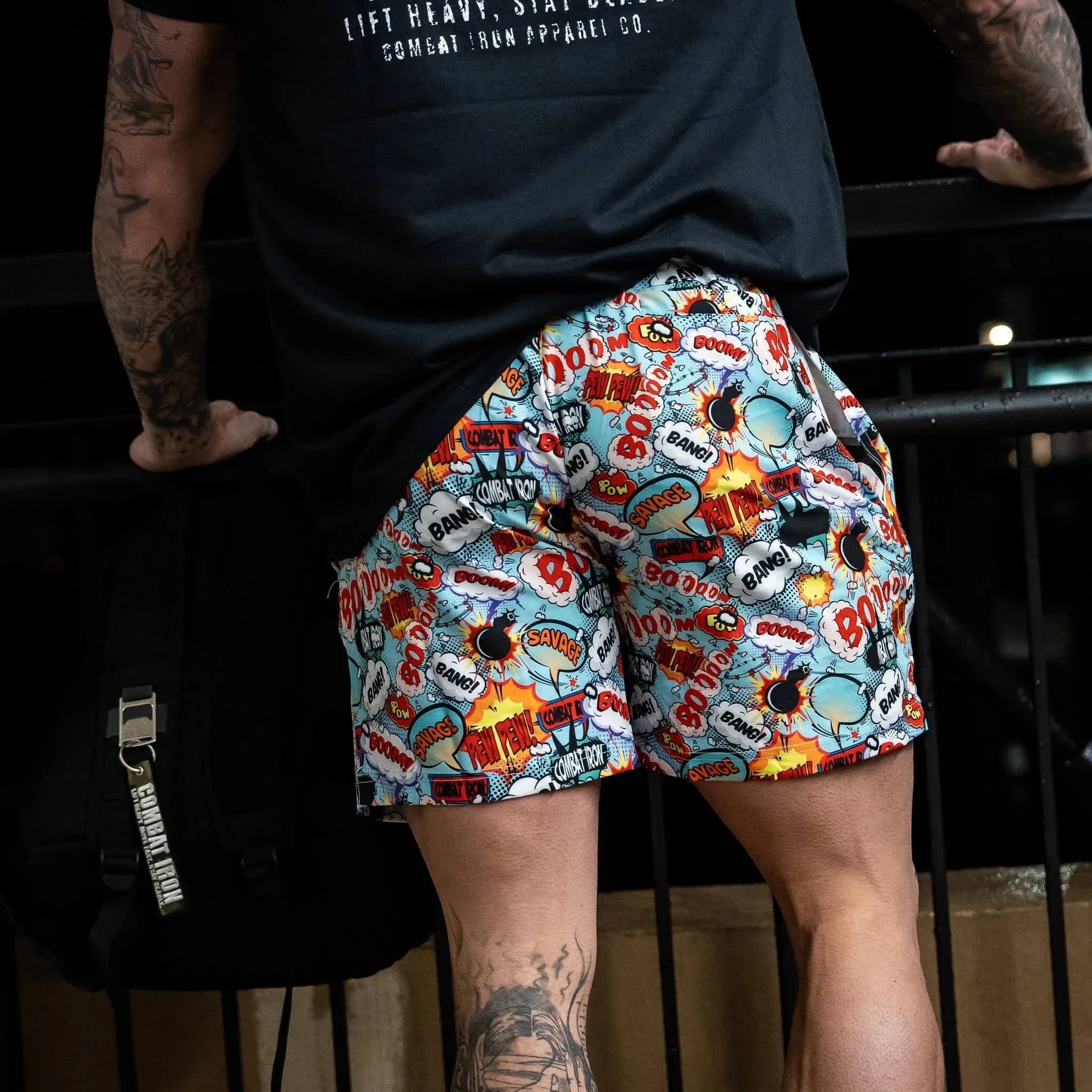 Men's V3 Performance Training Shorts | 5.5" - Combat Iron Apparel Co.
