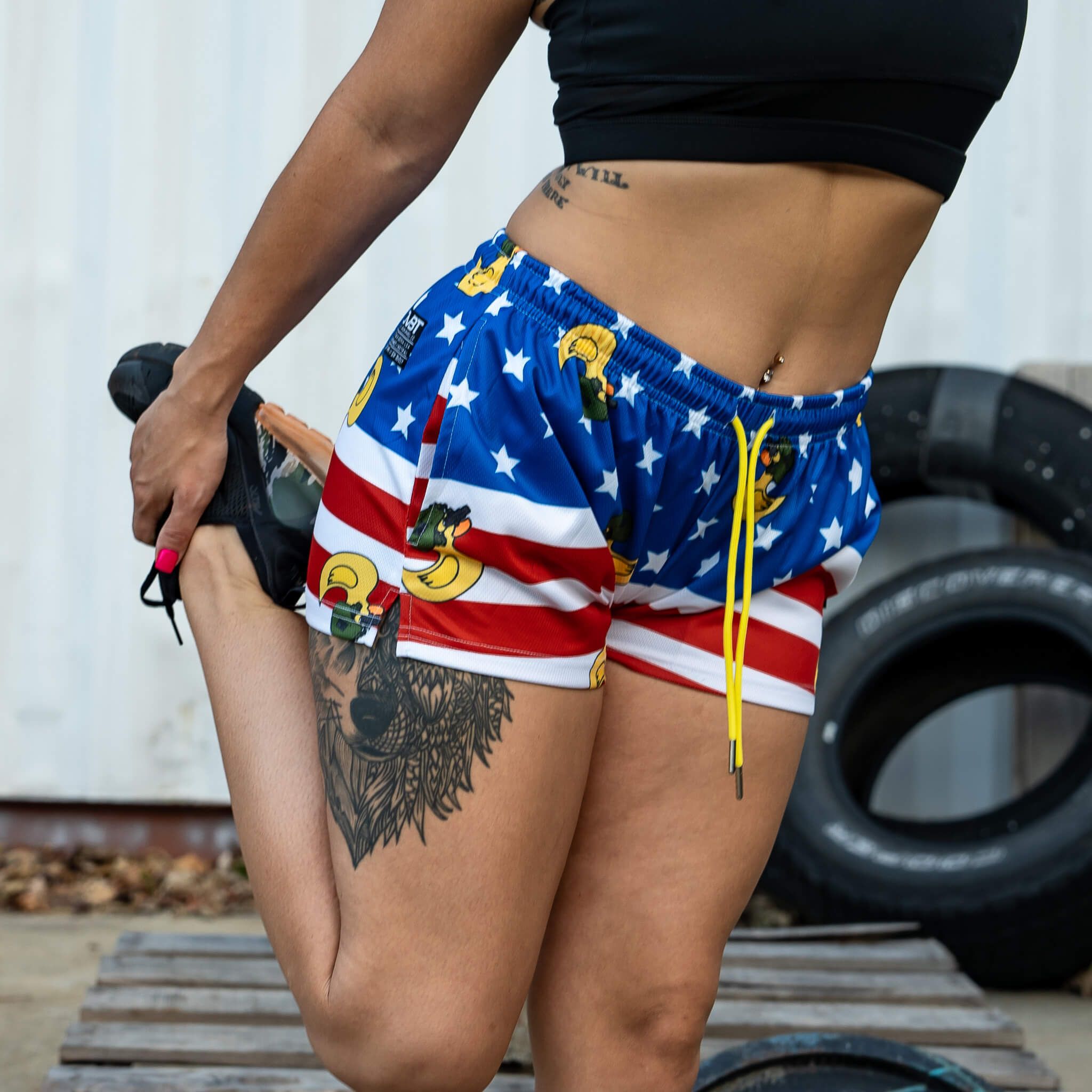 Women's Mesh Shorts | 2.5" - Combat Iron Apparel Co.