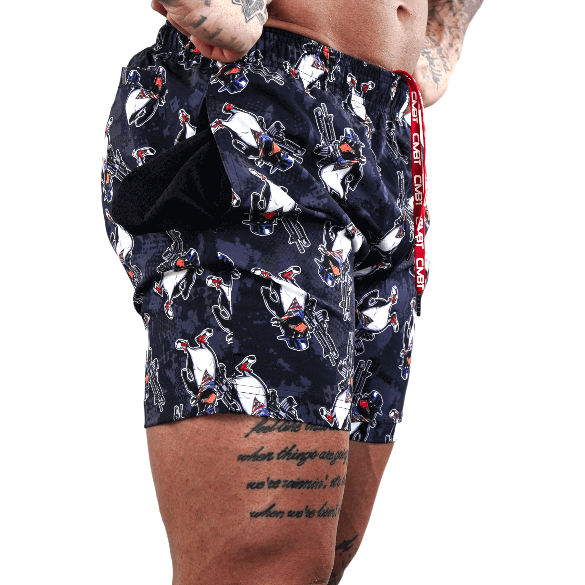 Men's V3 Performance Training Shorts | 5.5" - Combat Iron Apparel Co.