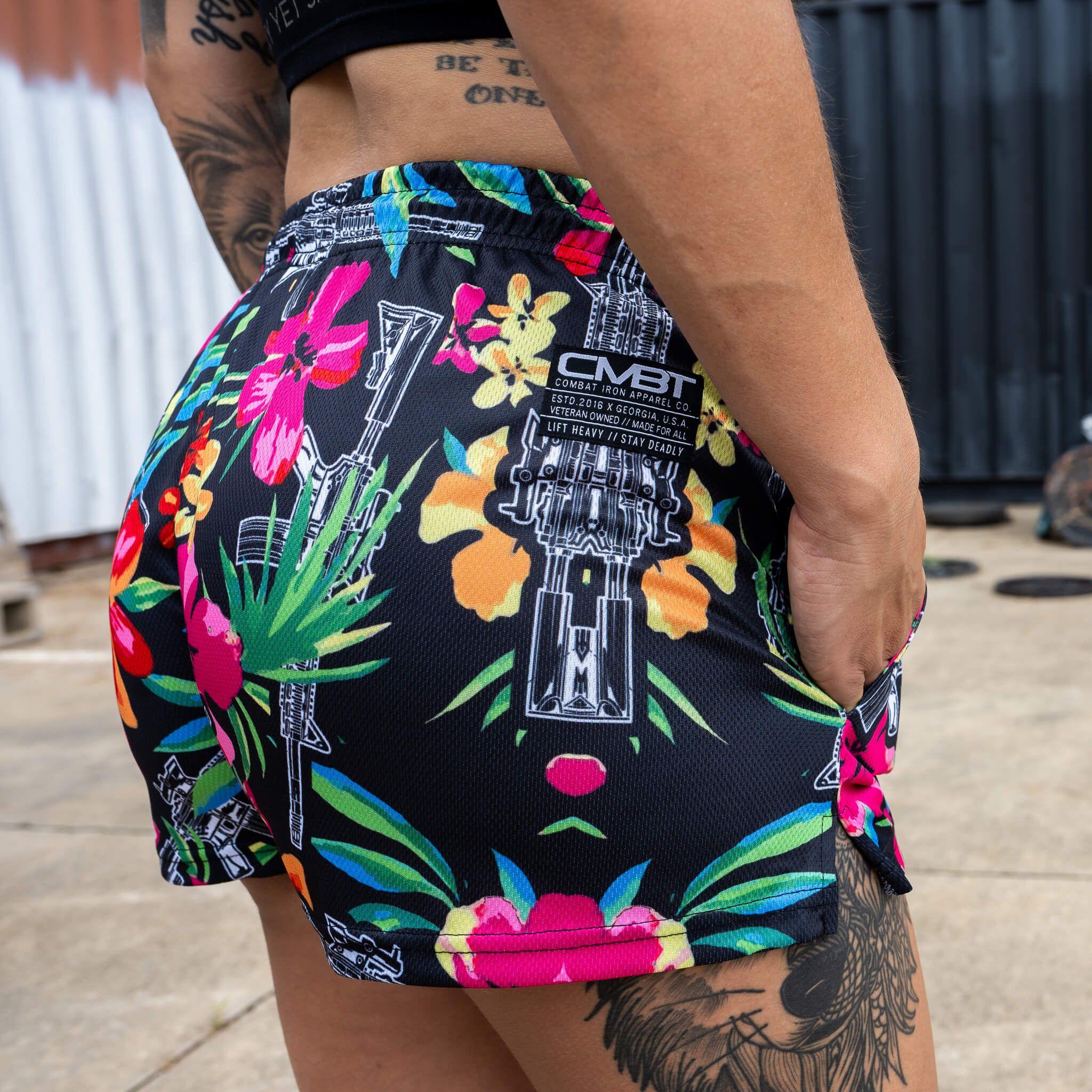 Women's Mesh Shorts | 2.5" - Combat Iron Apparel Co.