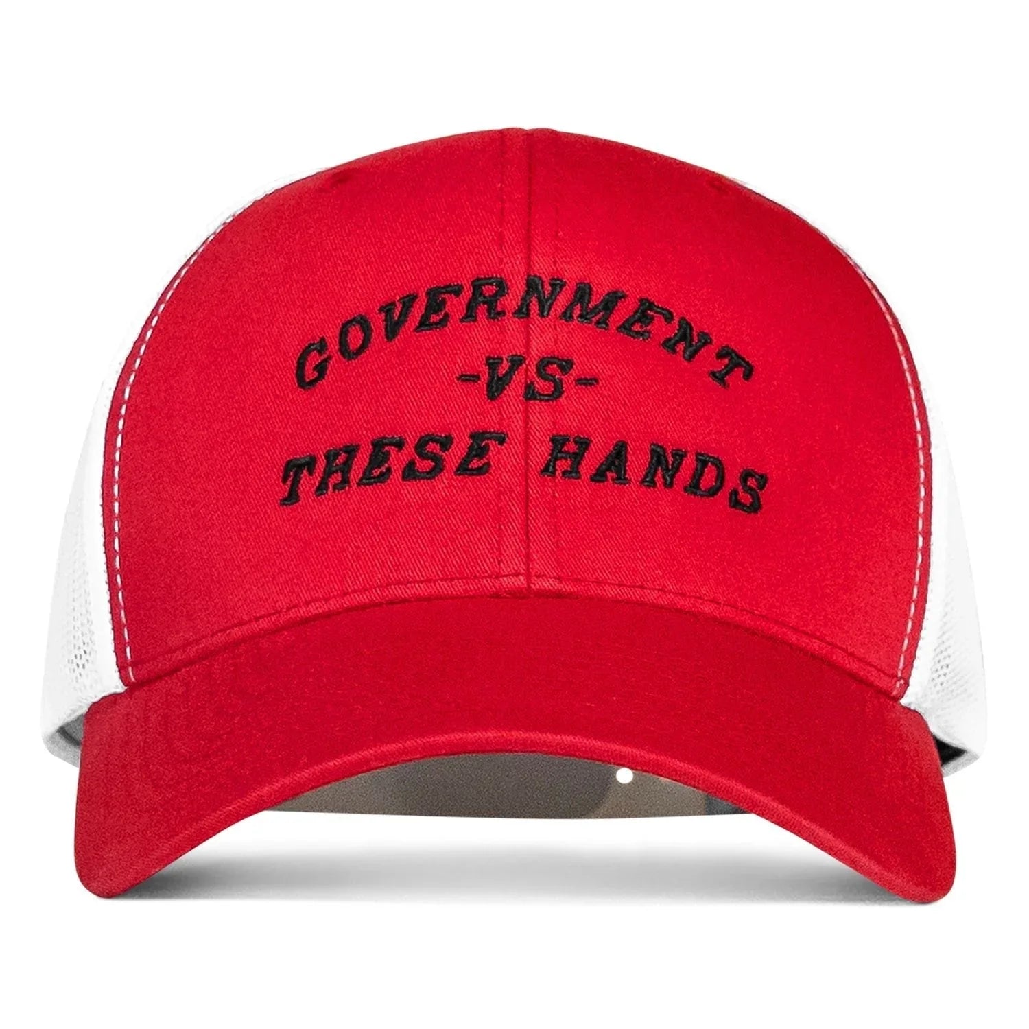 Government -vs- These Hands SnapBack Hat - Combat Iron Apparel Co.