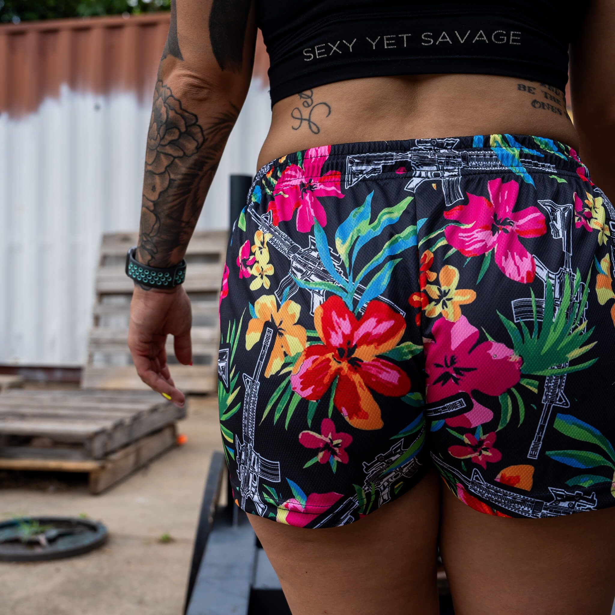 Women's Mesh Shorts | 2.5" - Combat Iron Apparel Co.