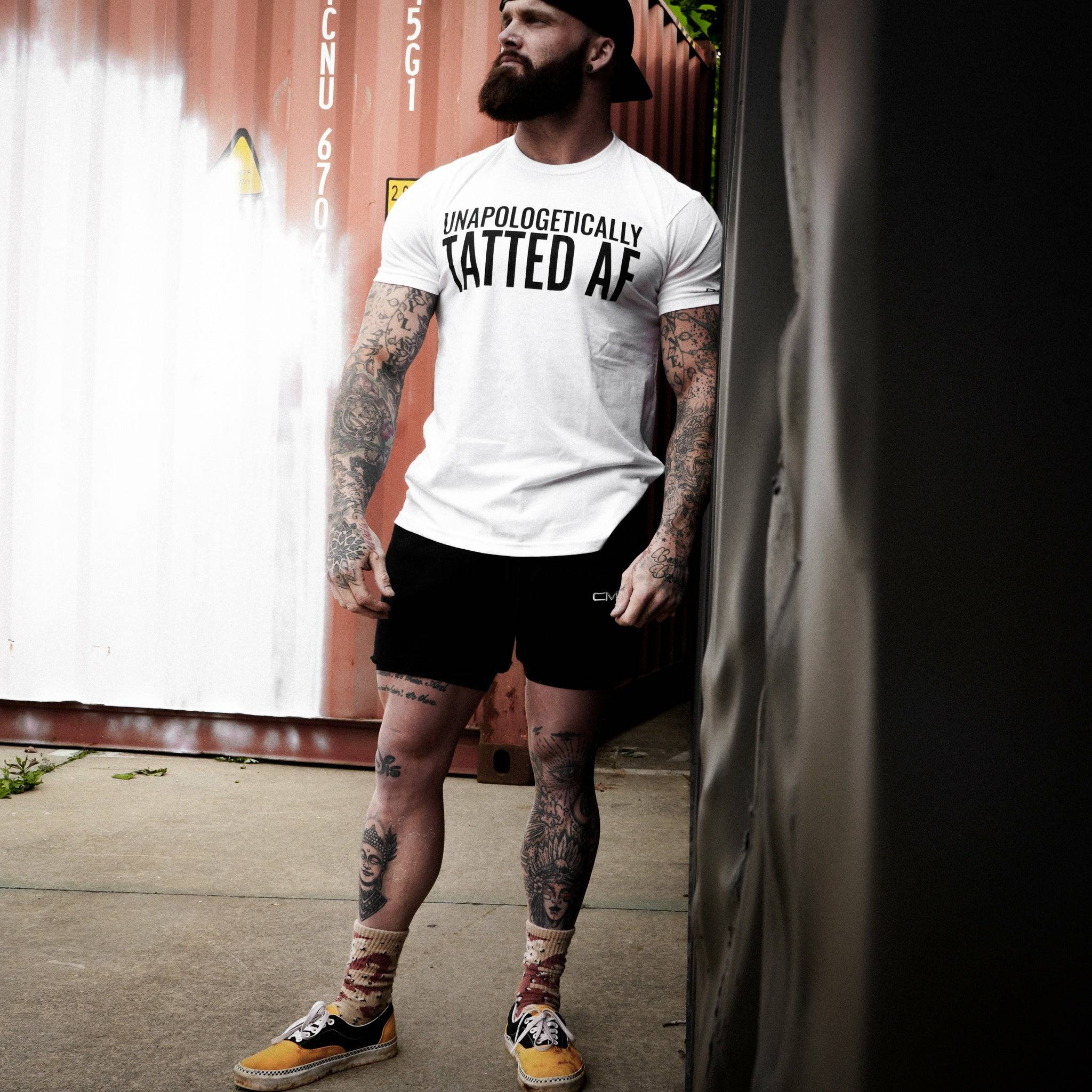 Unapologetically Tatted AF Men's T-shirt - Combat Iron Apparel Co.