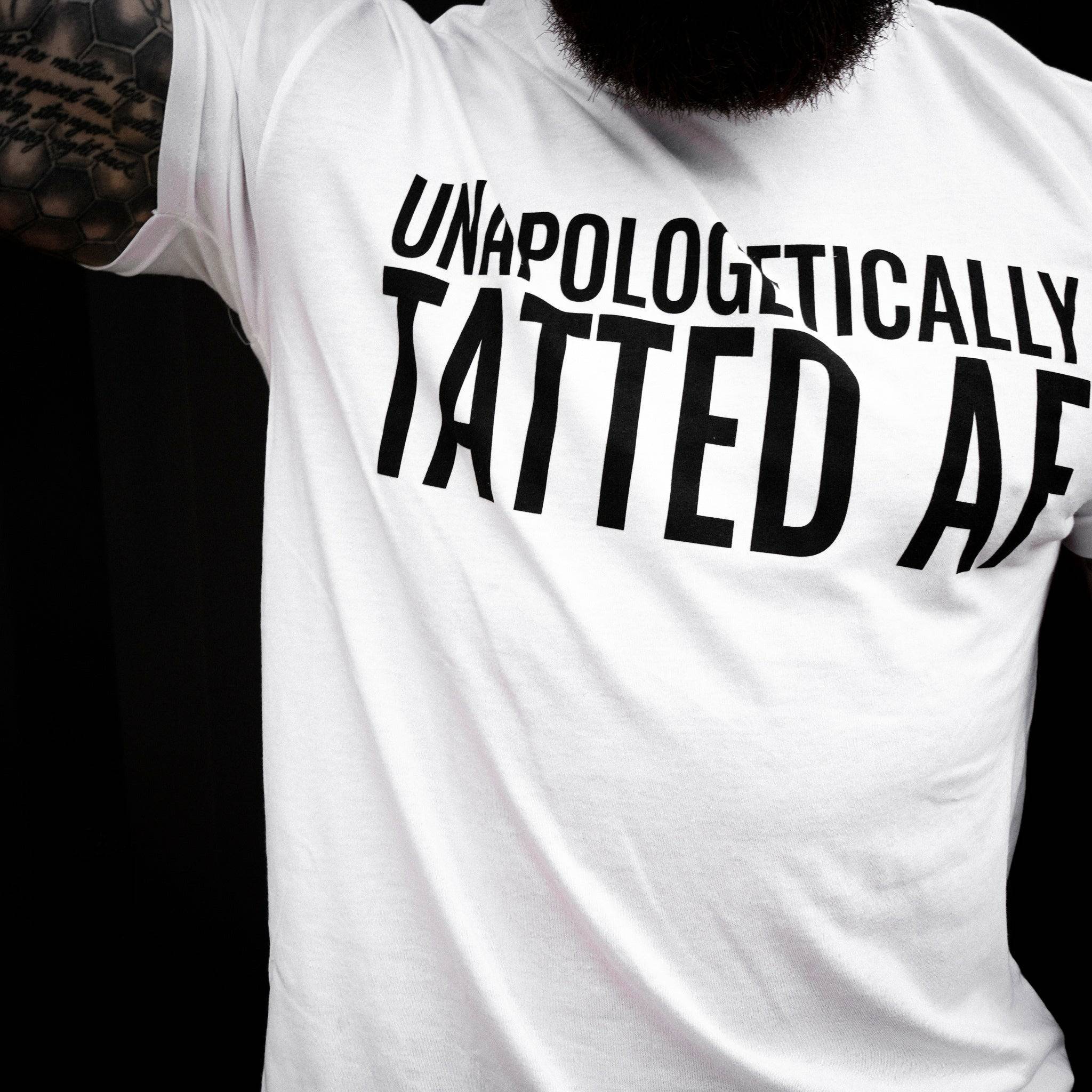 Unapologetically Tatted AF Men's T-shirt - Combat Iron Apparel Co.