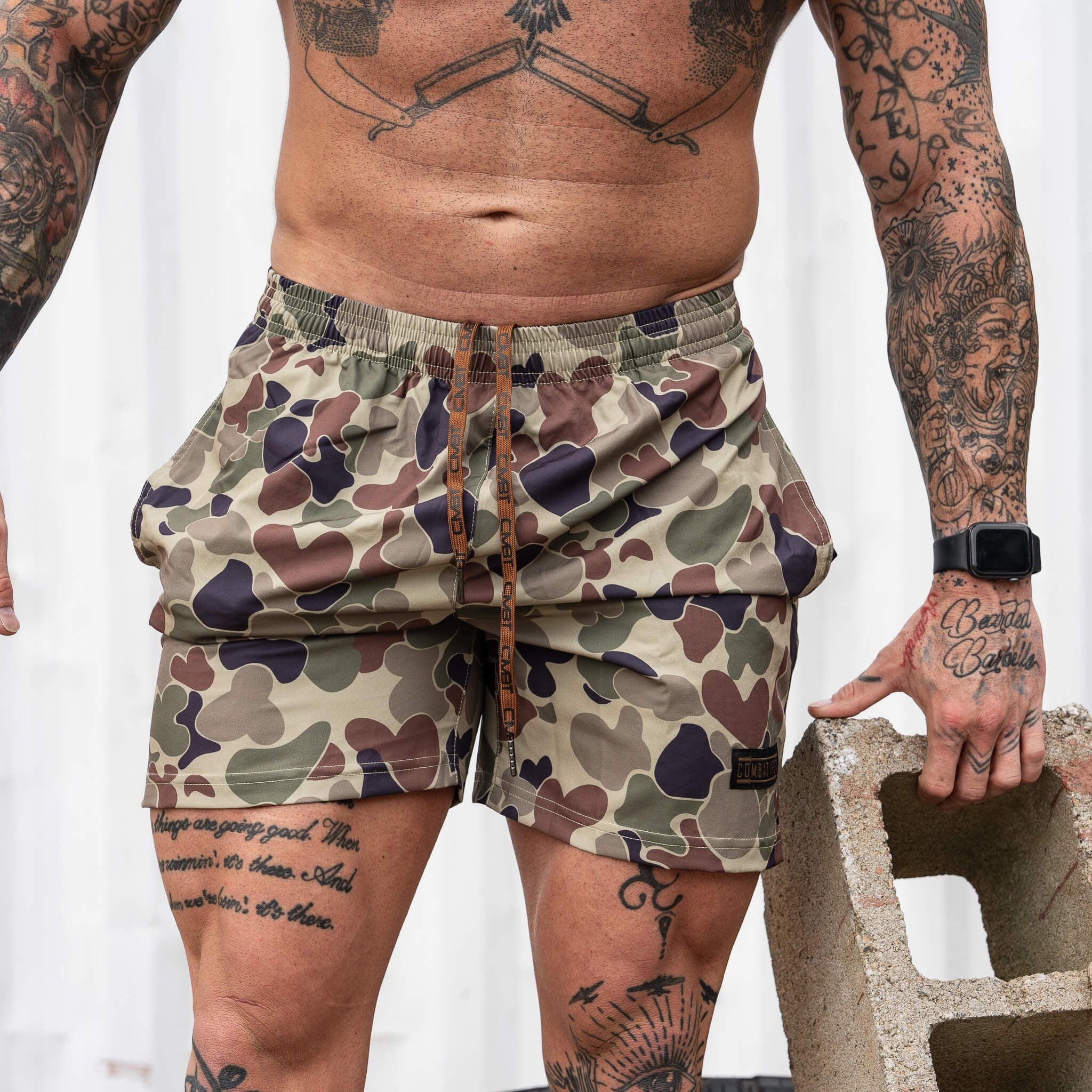 Men's V3 Performance Training Shorts | 5.5" - Combat Iron Apparel Co.
