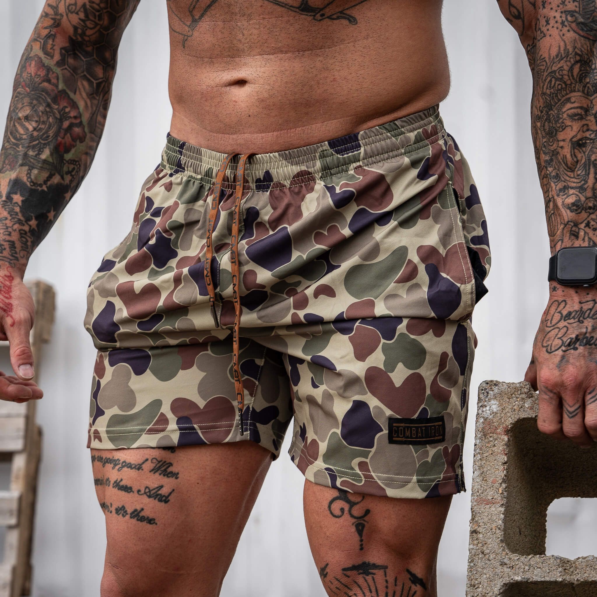 Men's V3 Performance Training Shorts | 5.5" - Combat Iron Apparel Co.