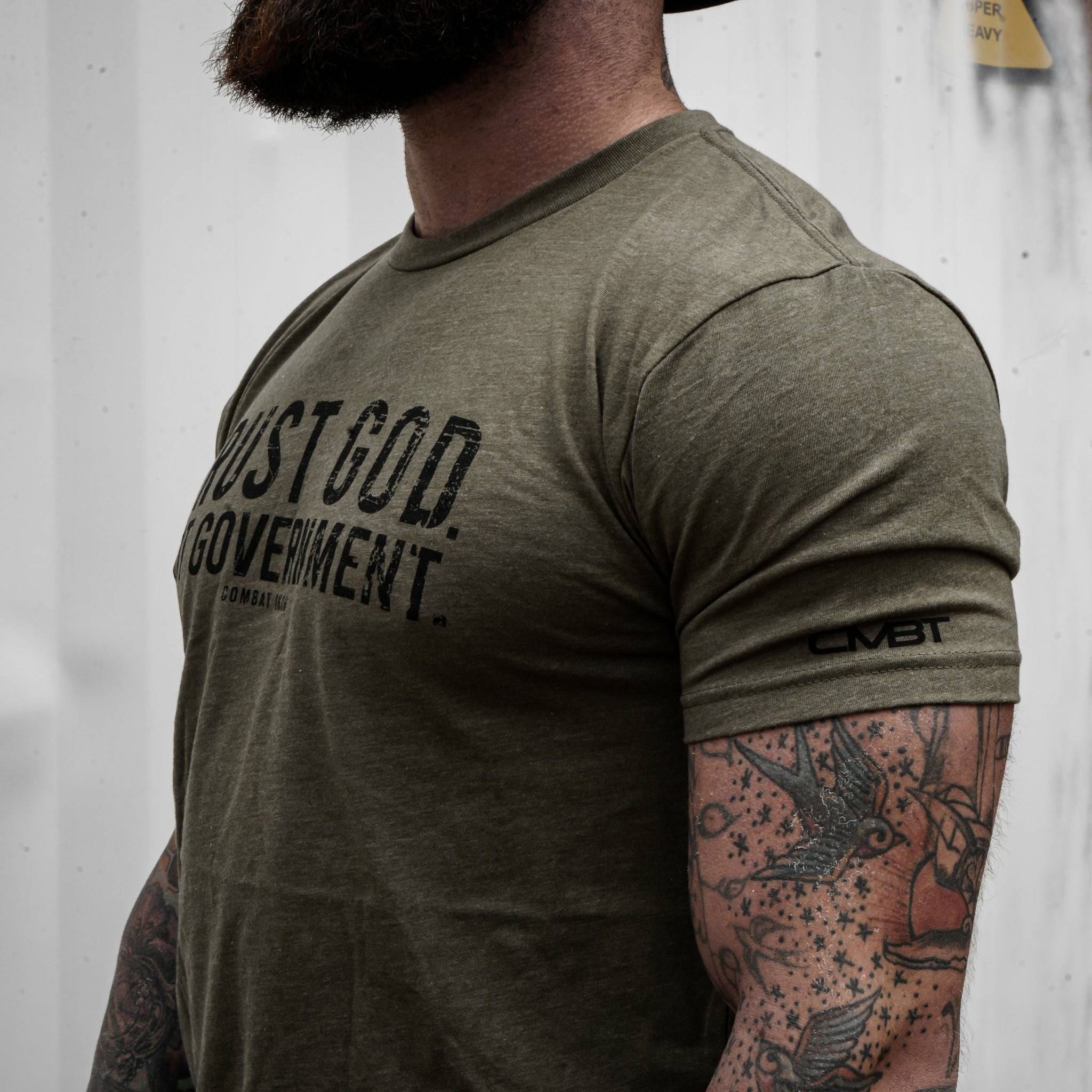 Trust God. Not Government. Men's T-Shirt - Combat Iron Apparel Co.