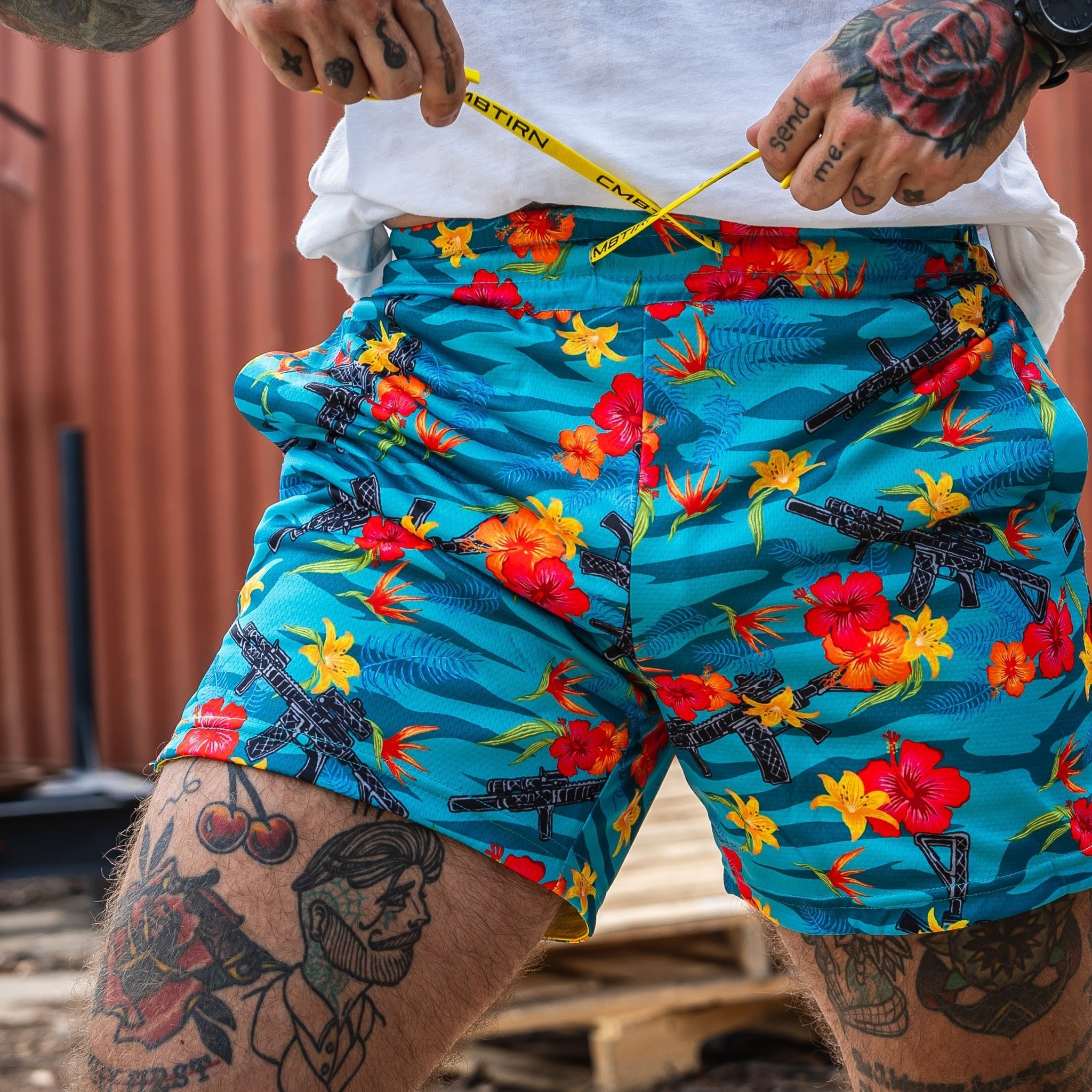 Men's Mesh Hoochie Daddy Shorts | 5" - Combat Iron Apparel Co.