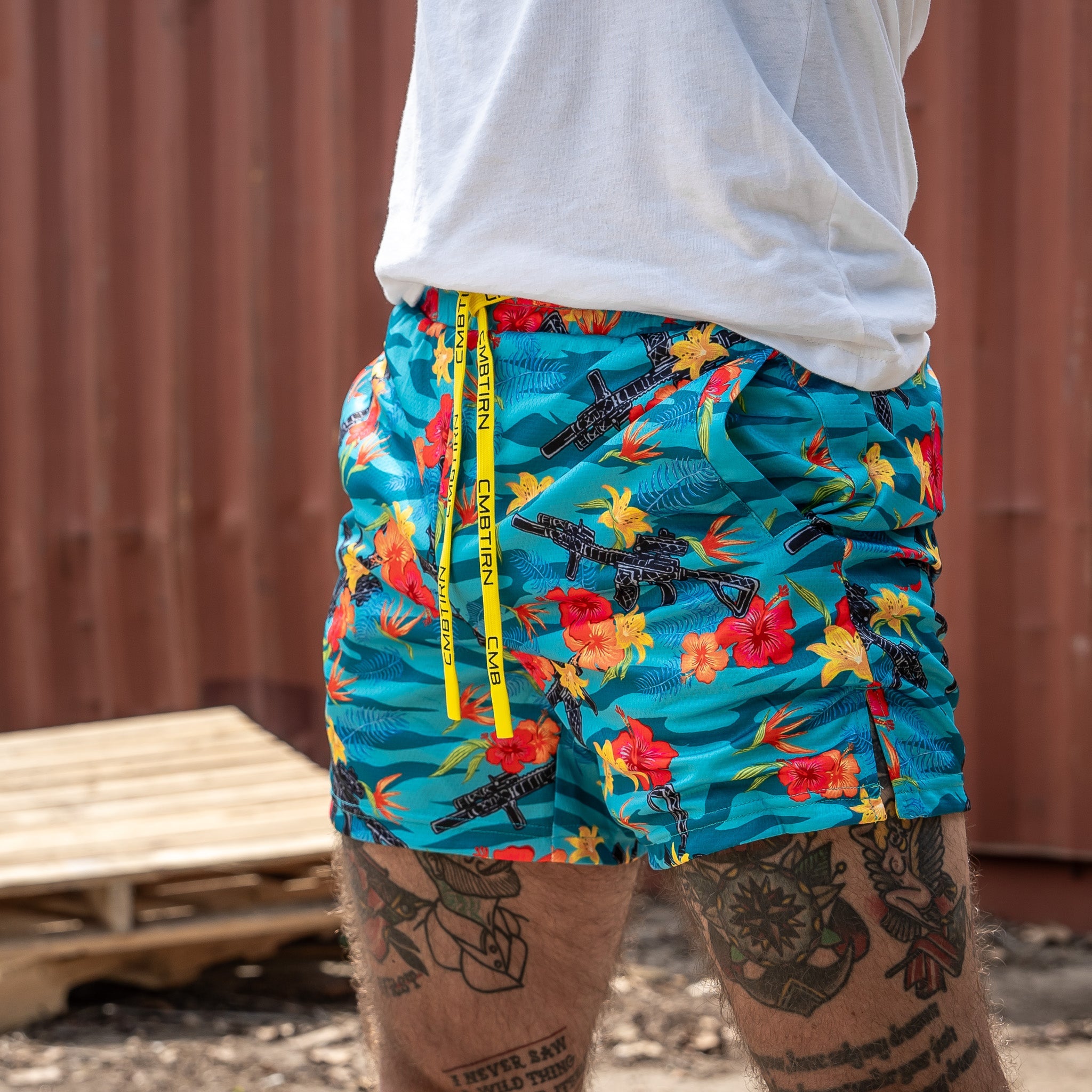 Men's Mesh Hoochie Daddy Shorts | 5" - Combat Iron Apparel Co.