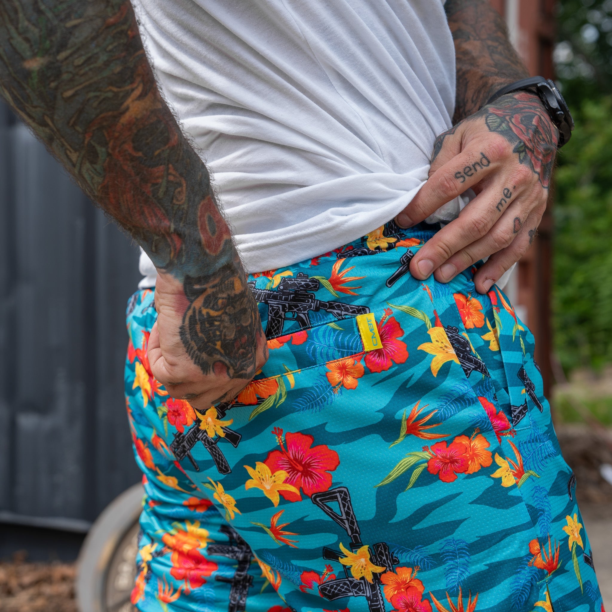 Men's Mesh Hoochie Daddy Shorts | 5" - Combat Iron Apparel Co.