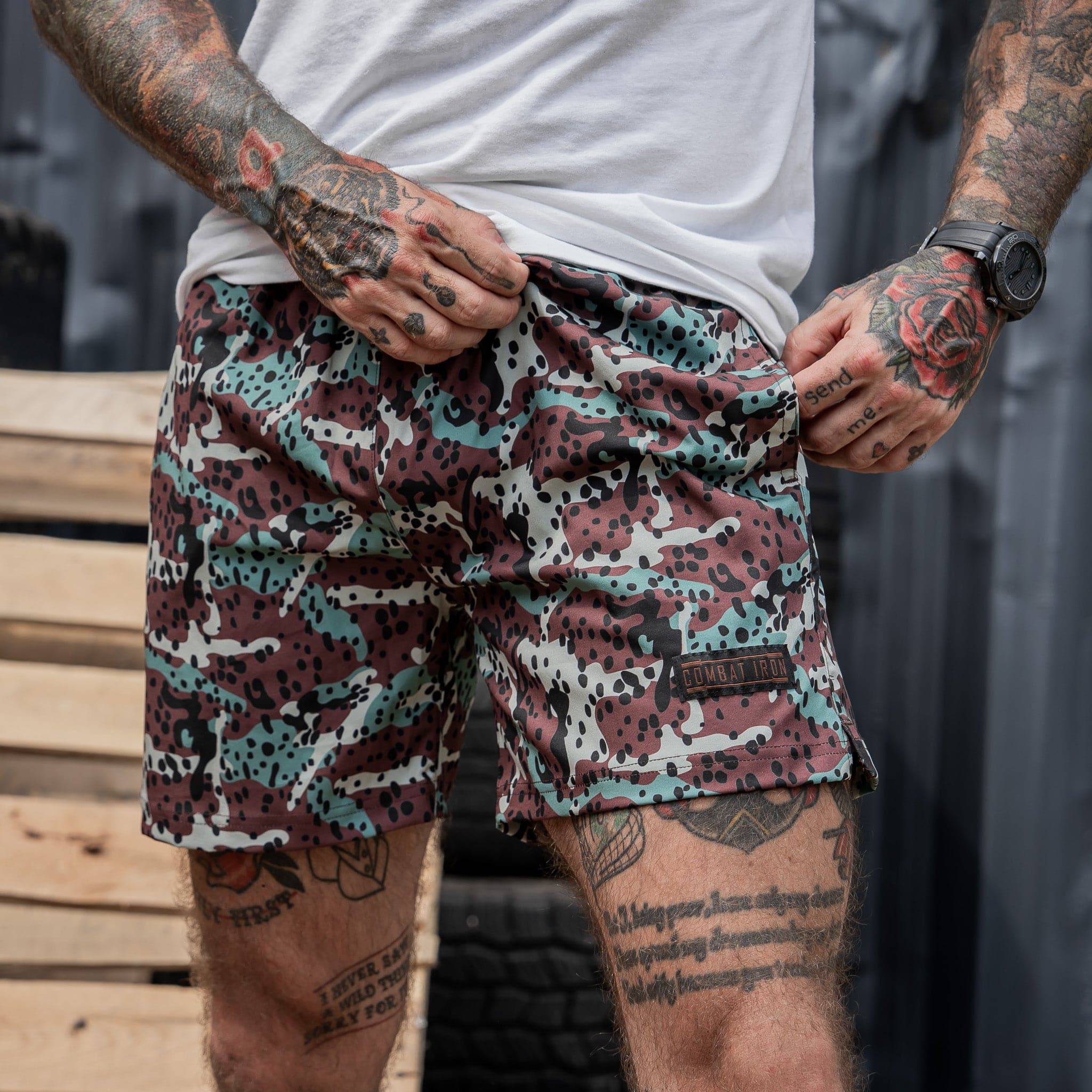Men's V3 Performance Training Shorts | 5.5" - Combat Iron Apparel Co.