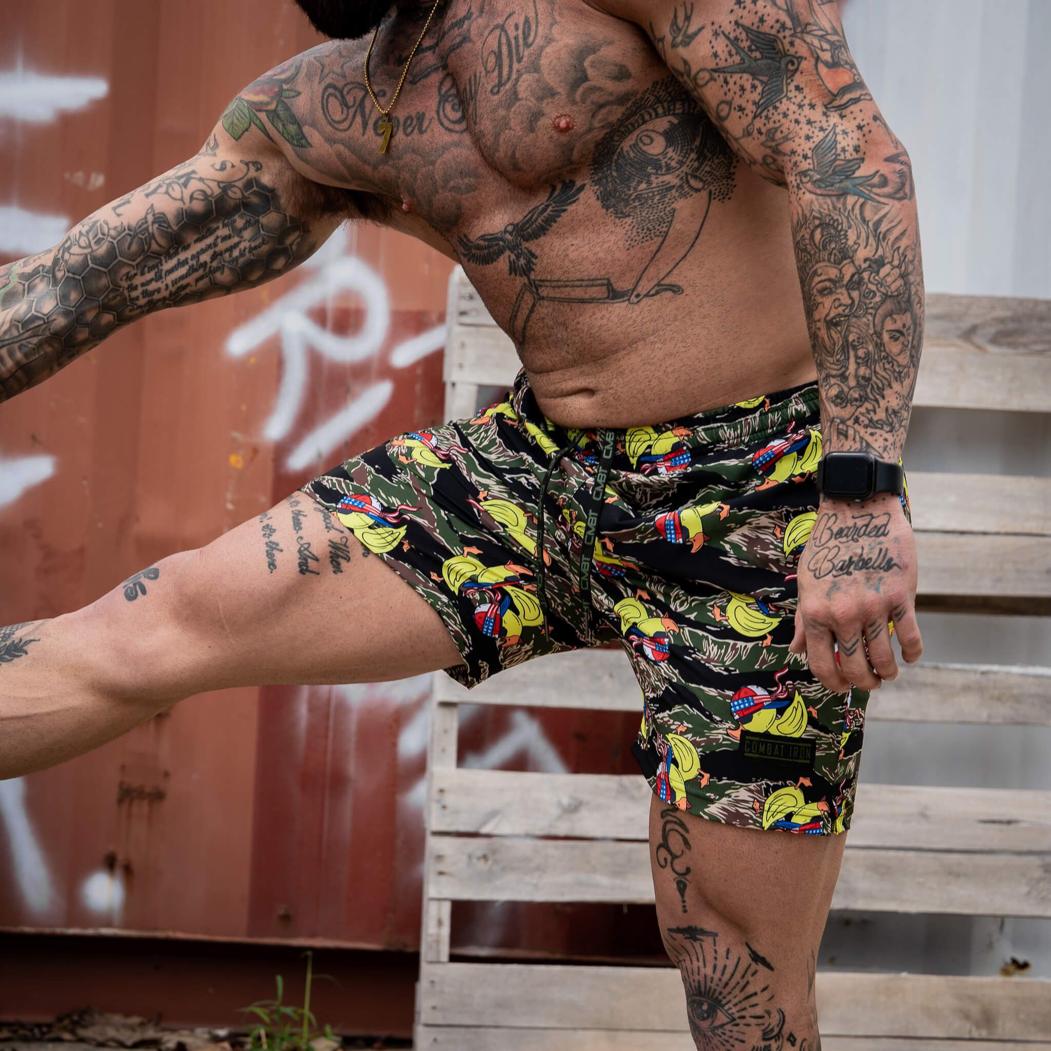 Men's V3 Performance Training Shorts | 5.5" - Combat Iron Apparel Co.