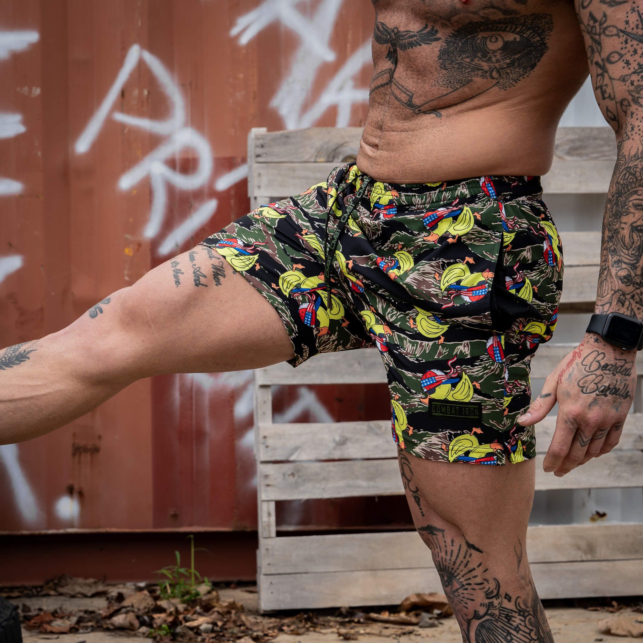 Men's V3 Performance Training Shorts | 5.5" - Combat Iron Apparel Co.