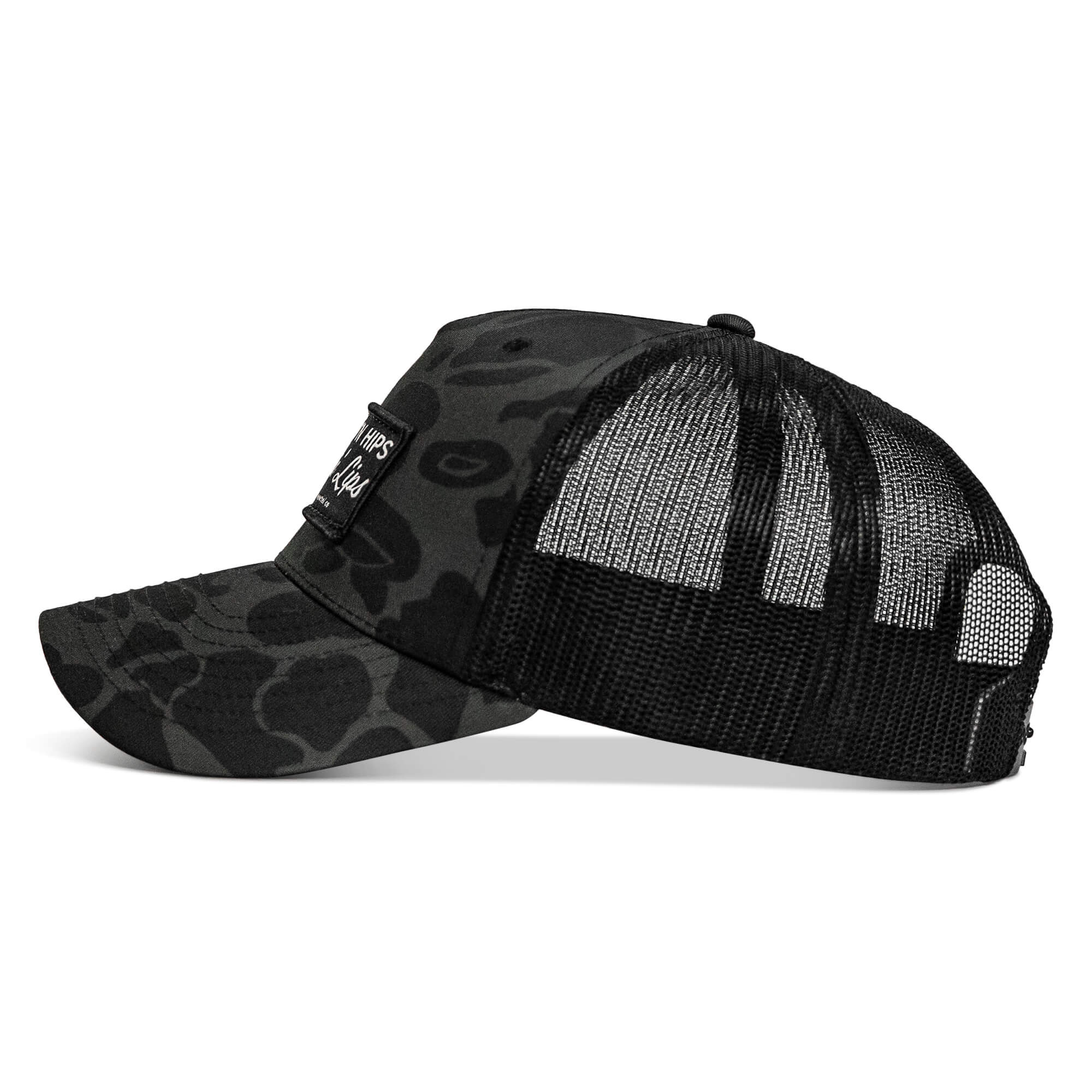 Spreadin' Hips Rippin' Lips Patch Snapback - Combat Iron Apparel Co.
