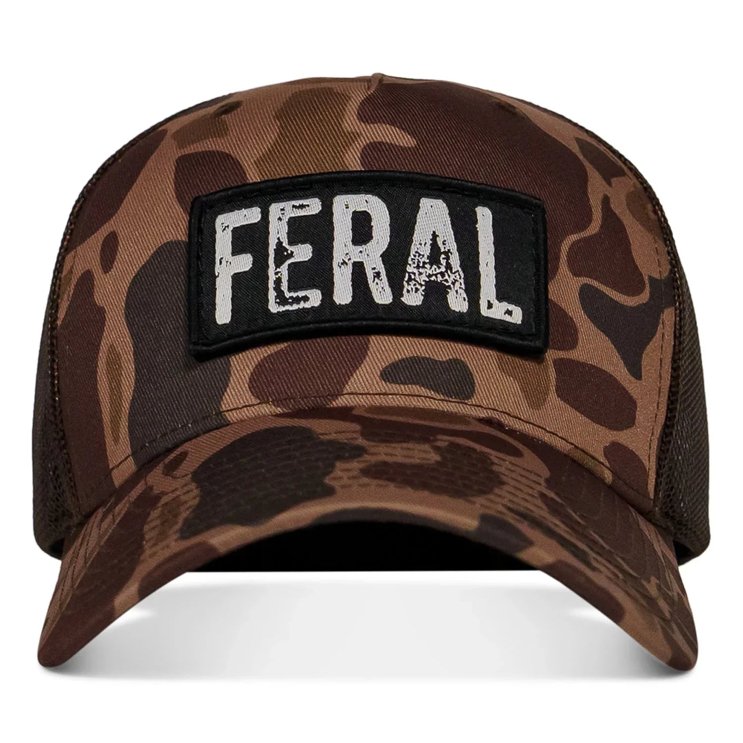 Feral Vintaged Patch Snapback Hat - Combat Iron Apparel Co.