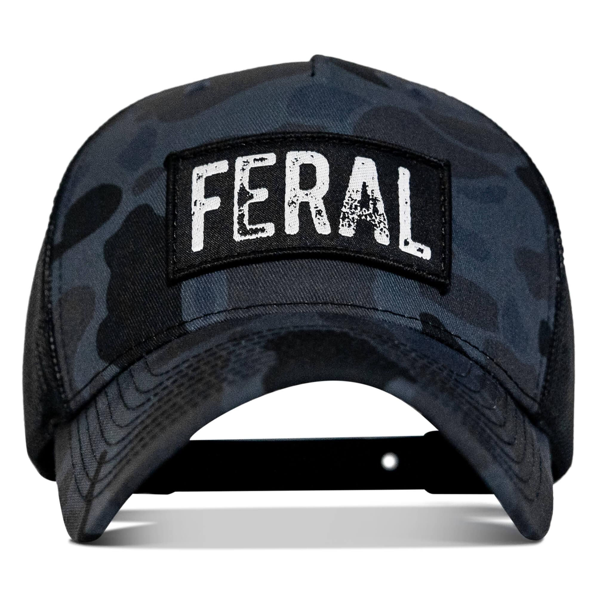 Feral Vintaged Patch Snapback Hat - Combat Iron Apparel Co.