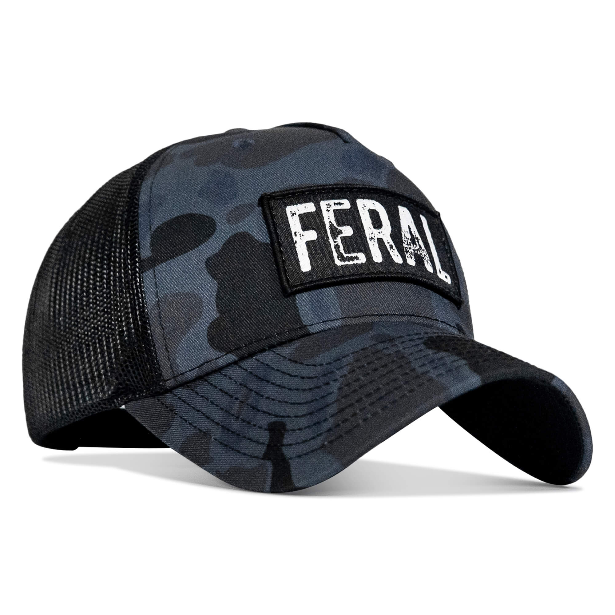 Feral Vintaged Patch Snapback Hat - Combat Iron Apparel Co.