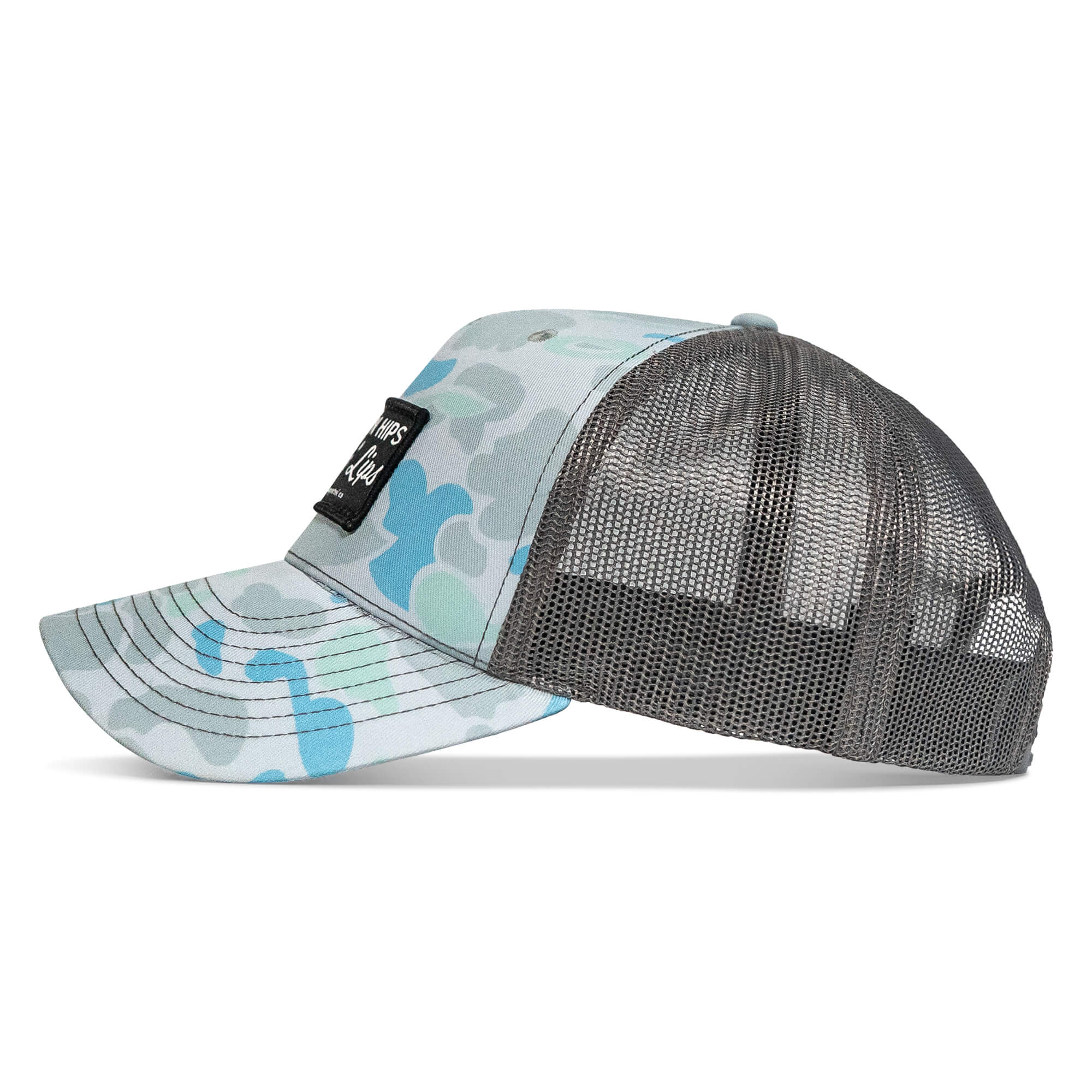 Spreadin' Hips Rippin' Lips Patch Snapback - Combat Iron Apparel Co.
