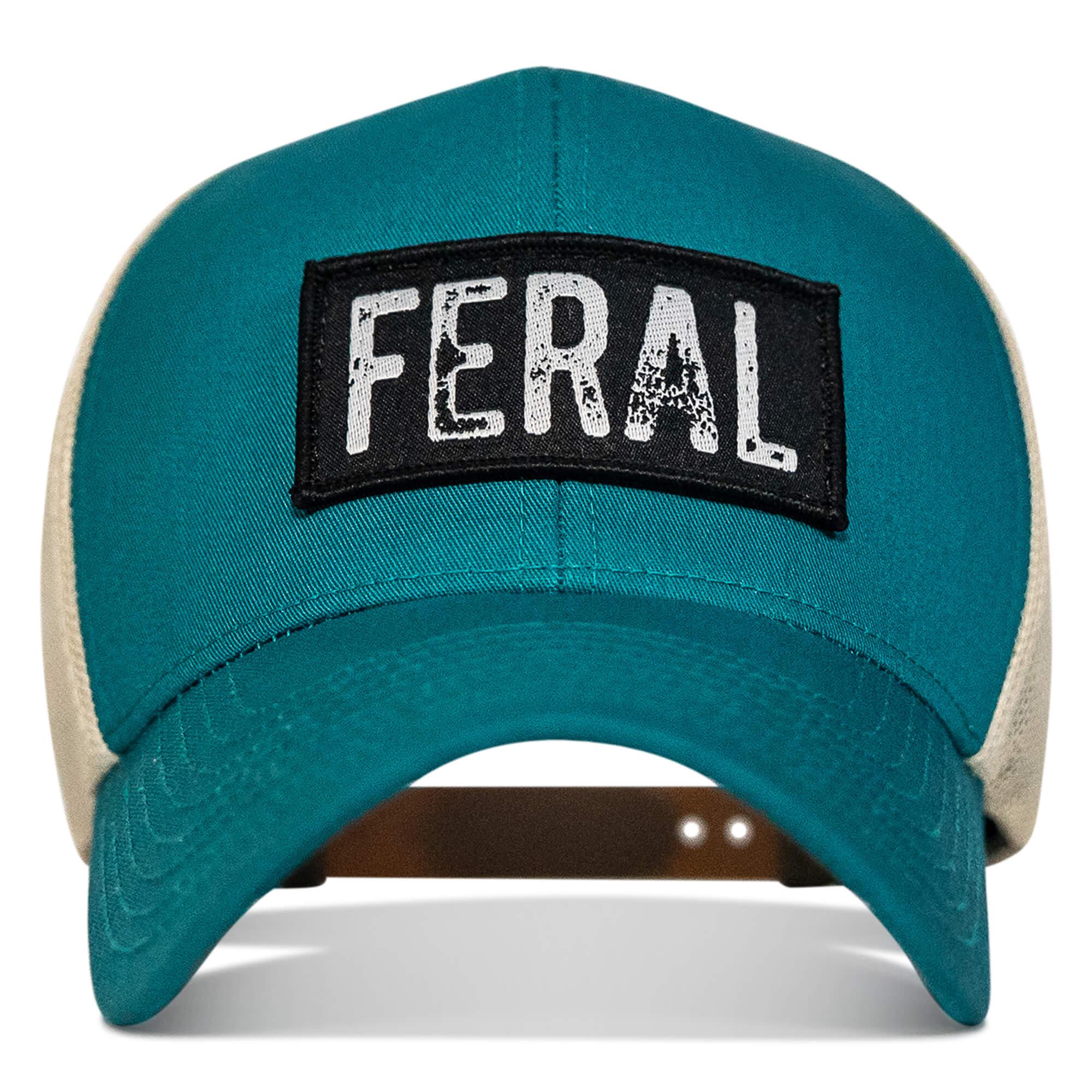 Feral Vintaged Patch Snapback Hat - Combat Iron Apparel Co.