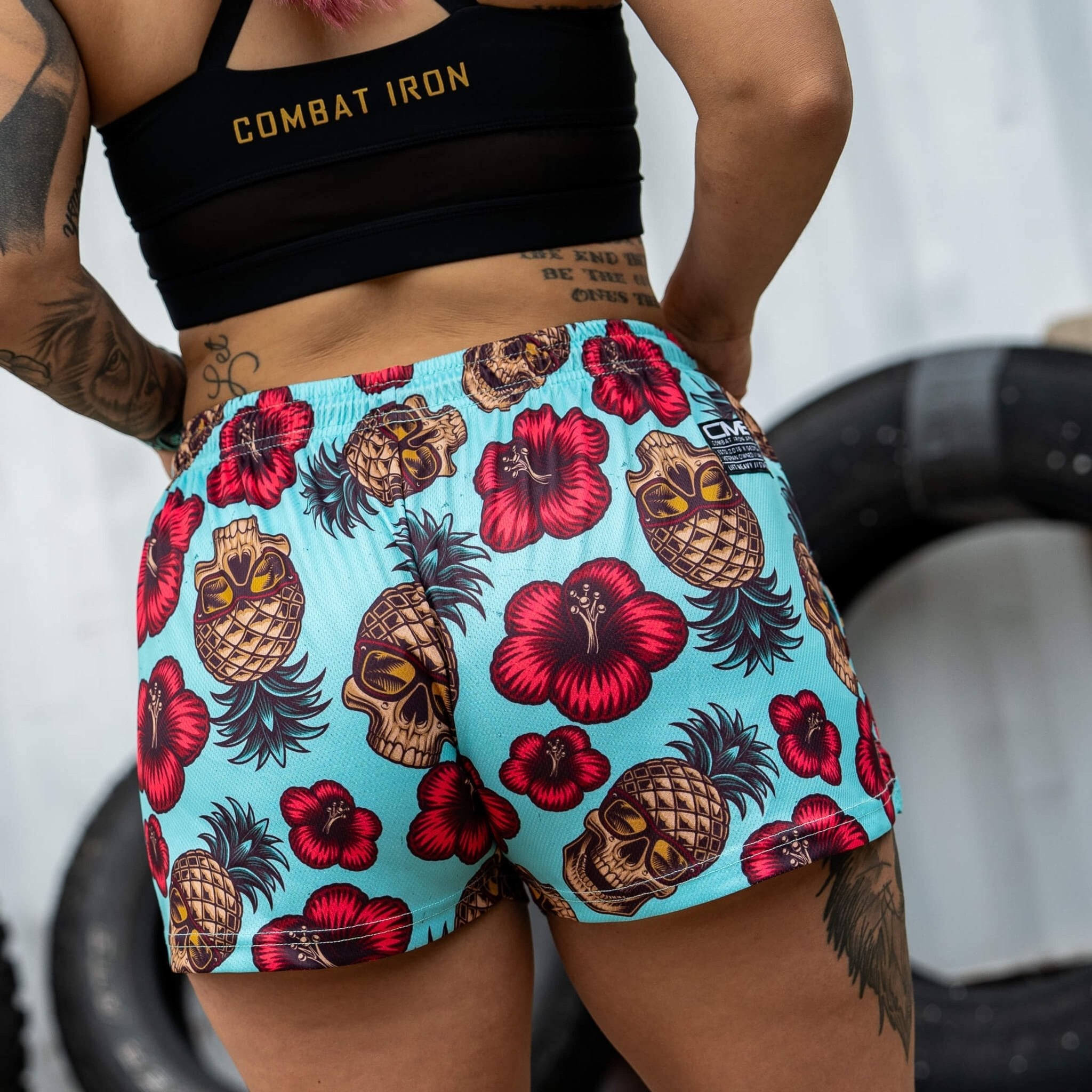 Women's Mesh Shorts | 2.5" - Combat Iron Apparel Co.