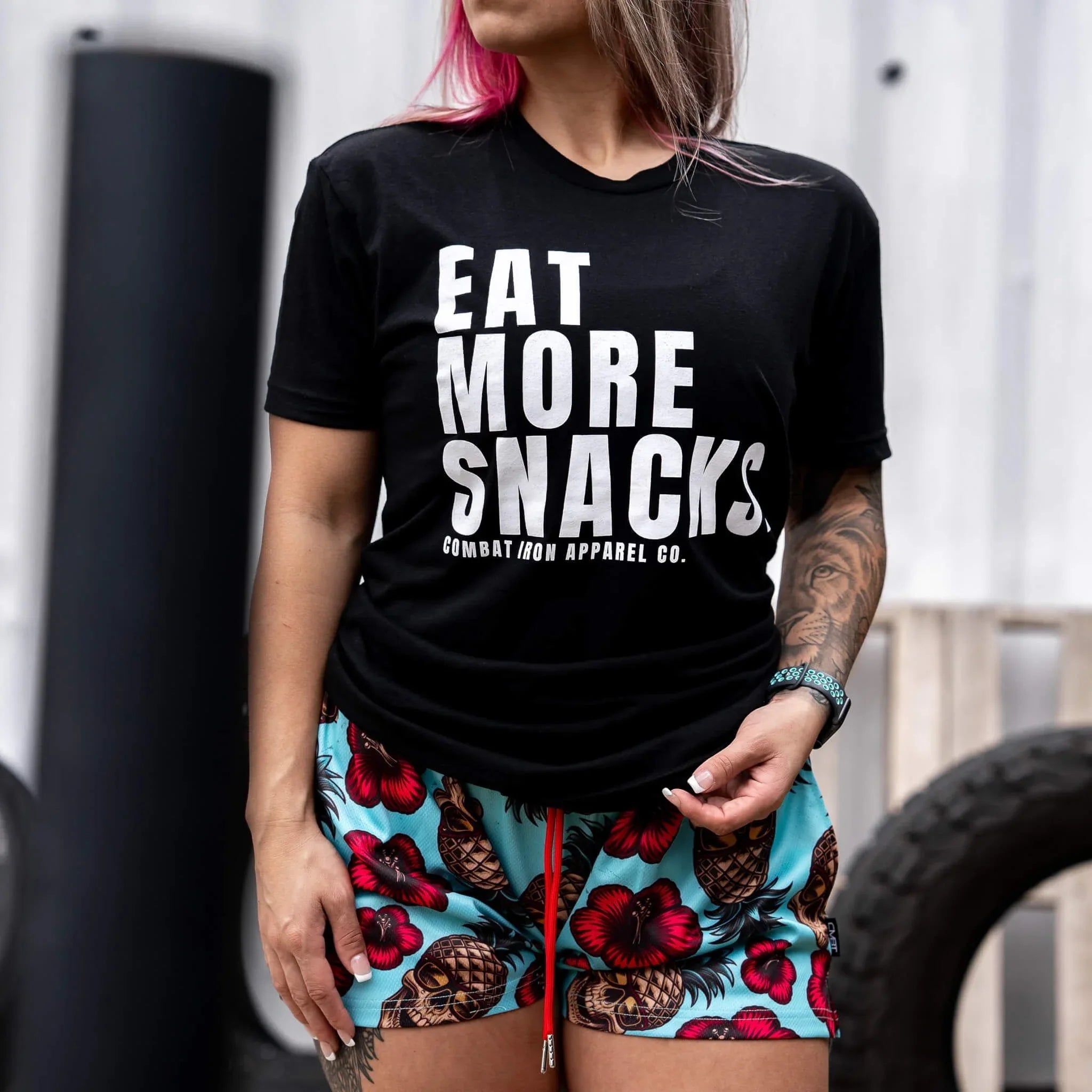 Eat More Snacks Men's T-Shirt - Combat Iron Apparel Co.