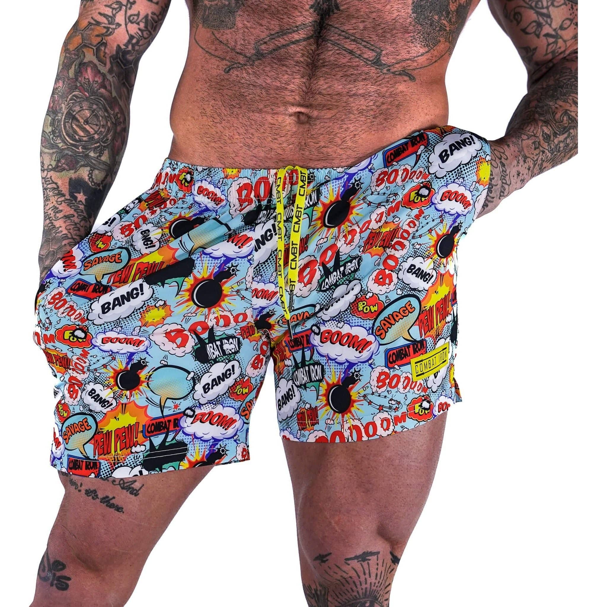 Men's V3 Performance Training Shorts | 5.5" - Combat Iron Apparel Co.