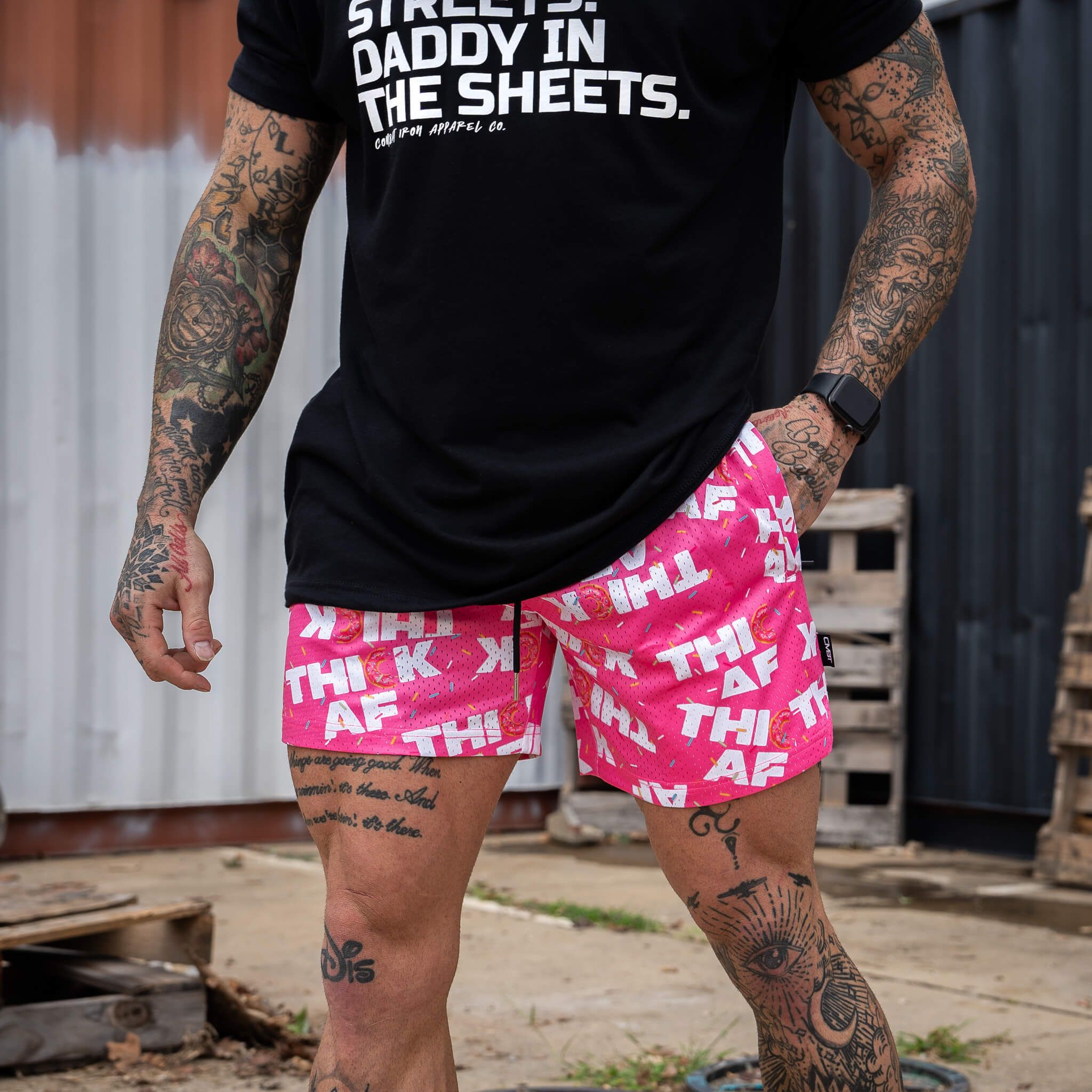 Men's Original Mesh Lifestyle Shorts | 5" - Combat Iron Apparel Co.