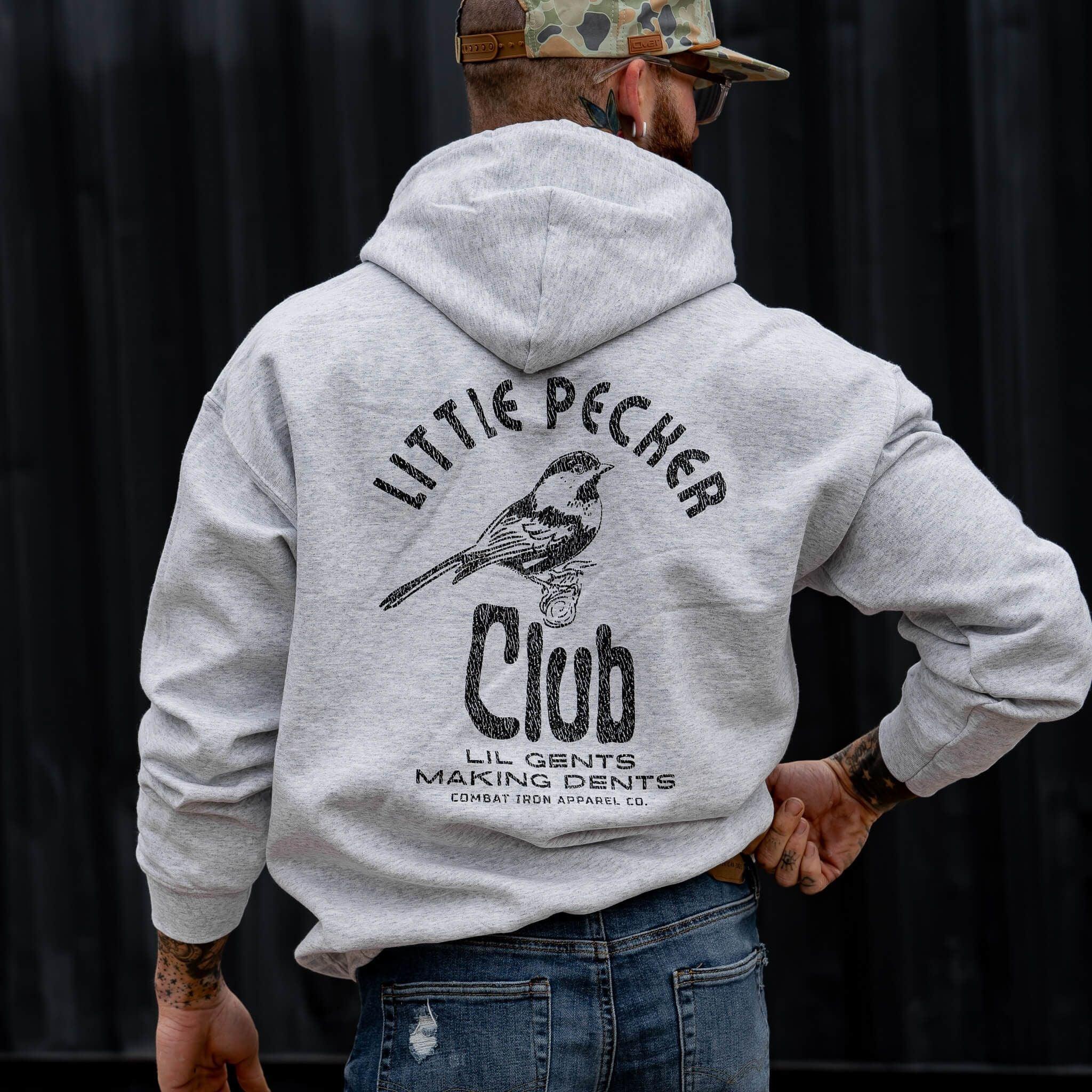 Little Pecker Club Fleece Lined Hoodie - Combat Iron Apparel Co.