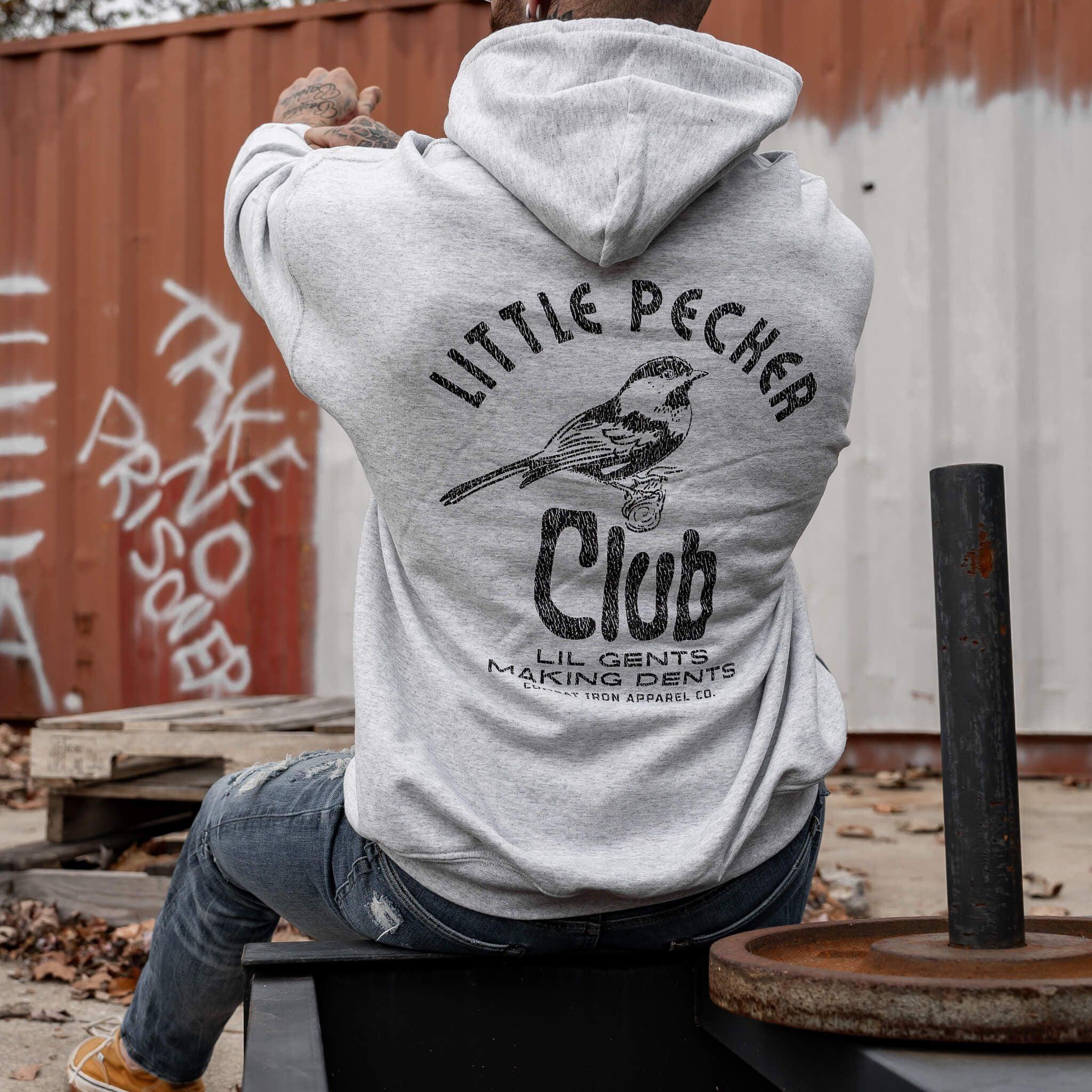 Little Pecker Club Fleece Lined Hoodie - Combat Iron Apparel Co.