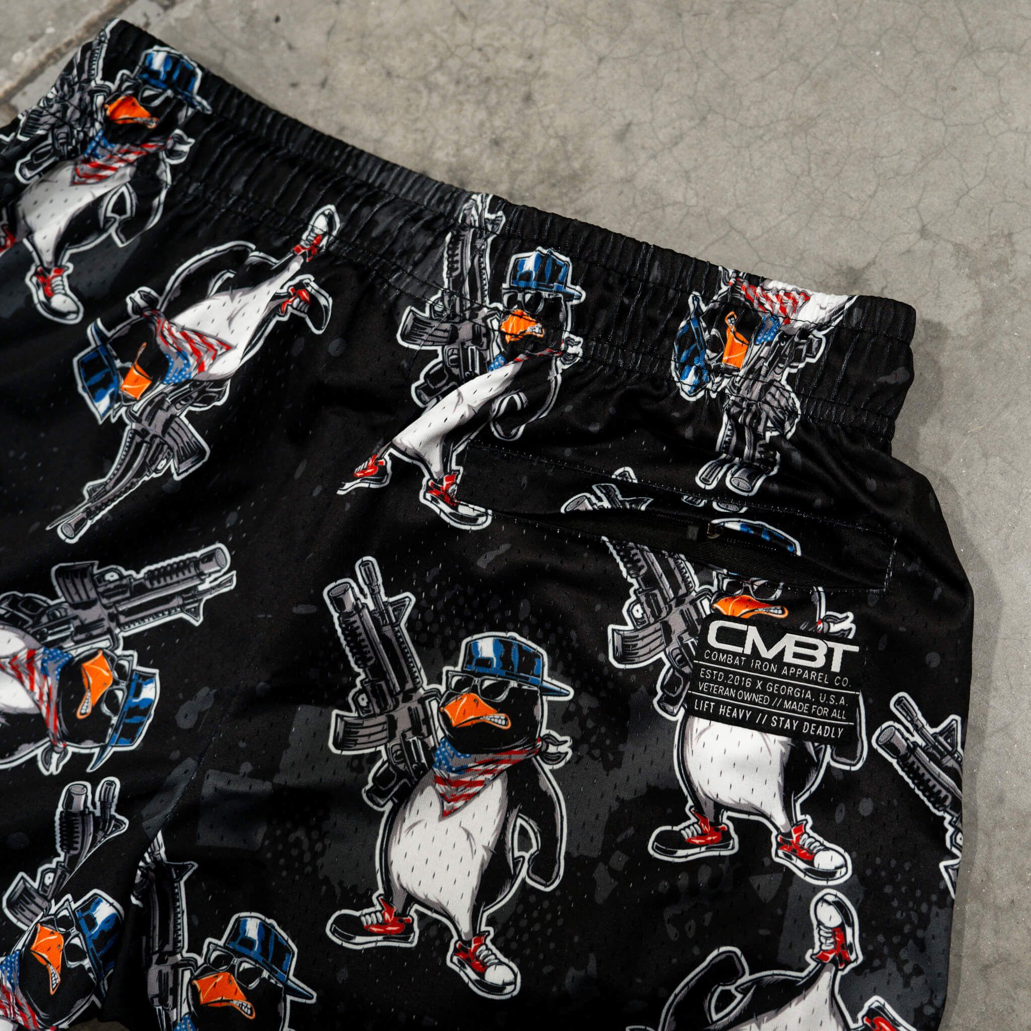 Men's Original Mesh Lifestyle Shorts | 5" - Combat Iron Apparel Co.