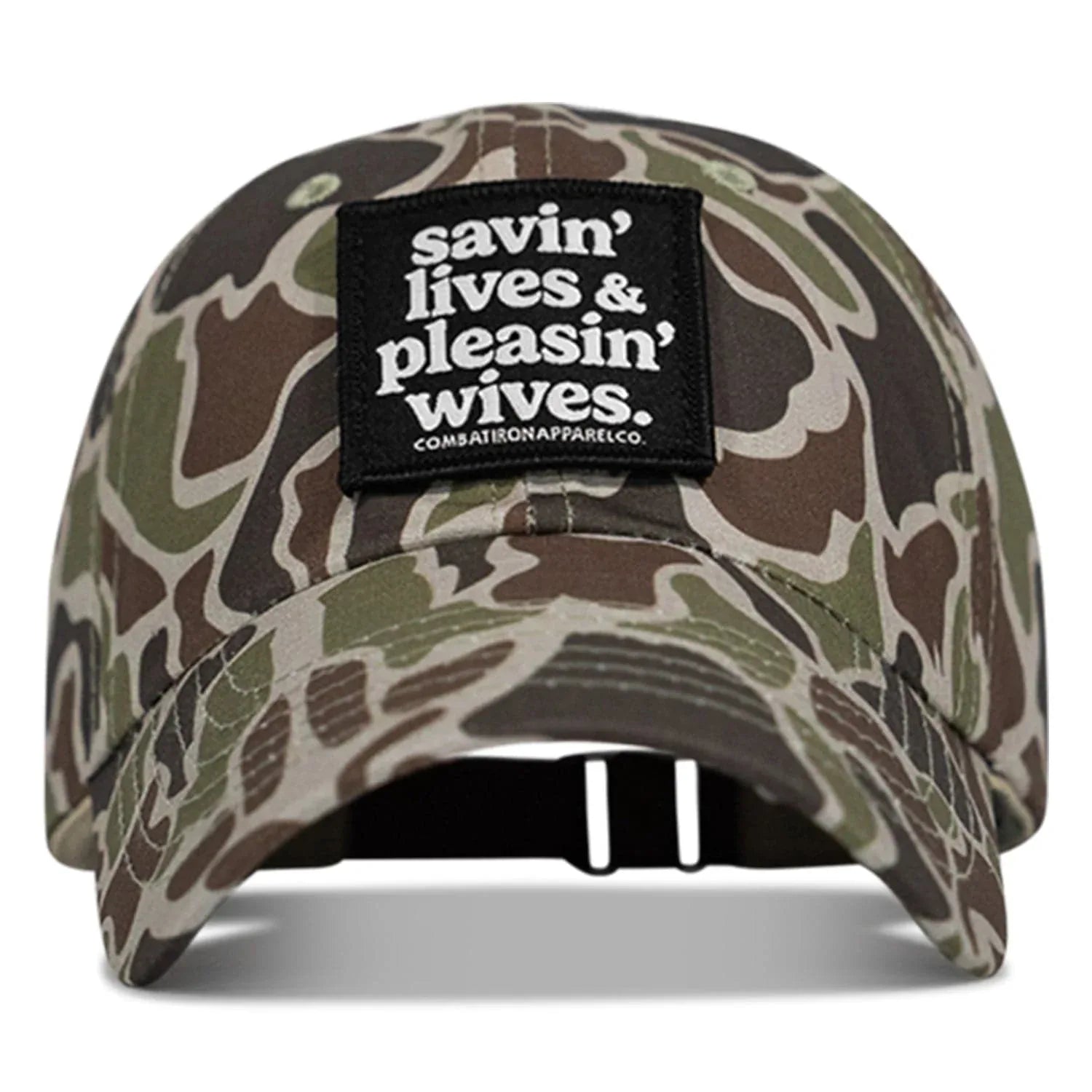 Ripstop Savin' Lives & Pleasin' Wives Low Pro Snapback - Combat Iron Apparel Co.