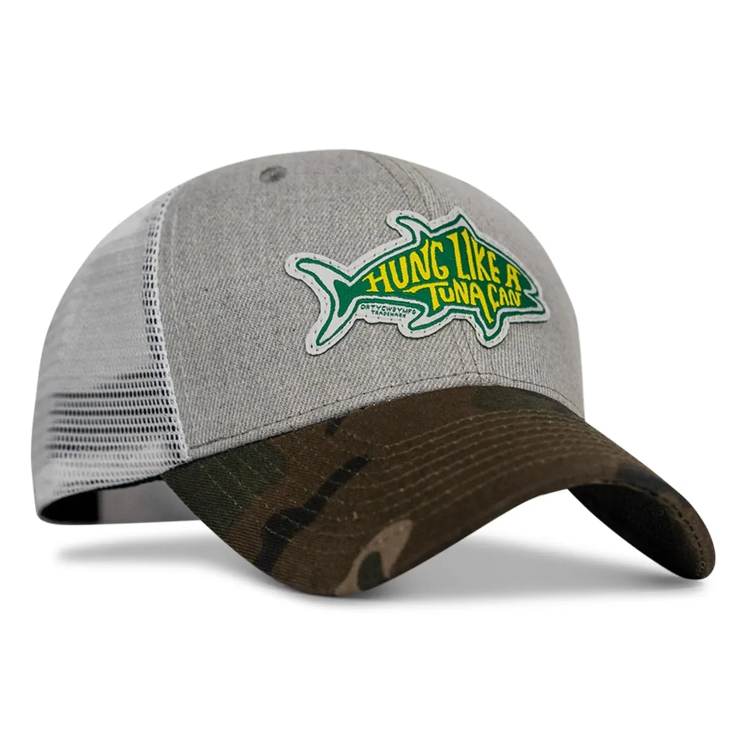 Hung Like A Tuna Can Snapback Hat - Combat Iron Apparel Co.