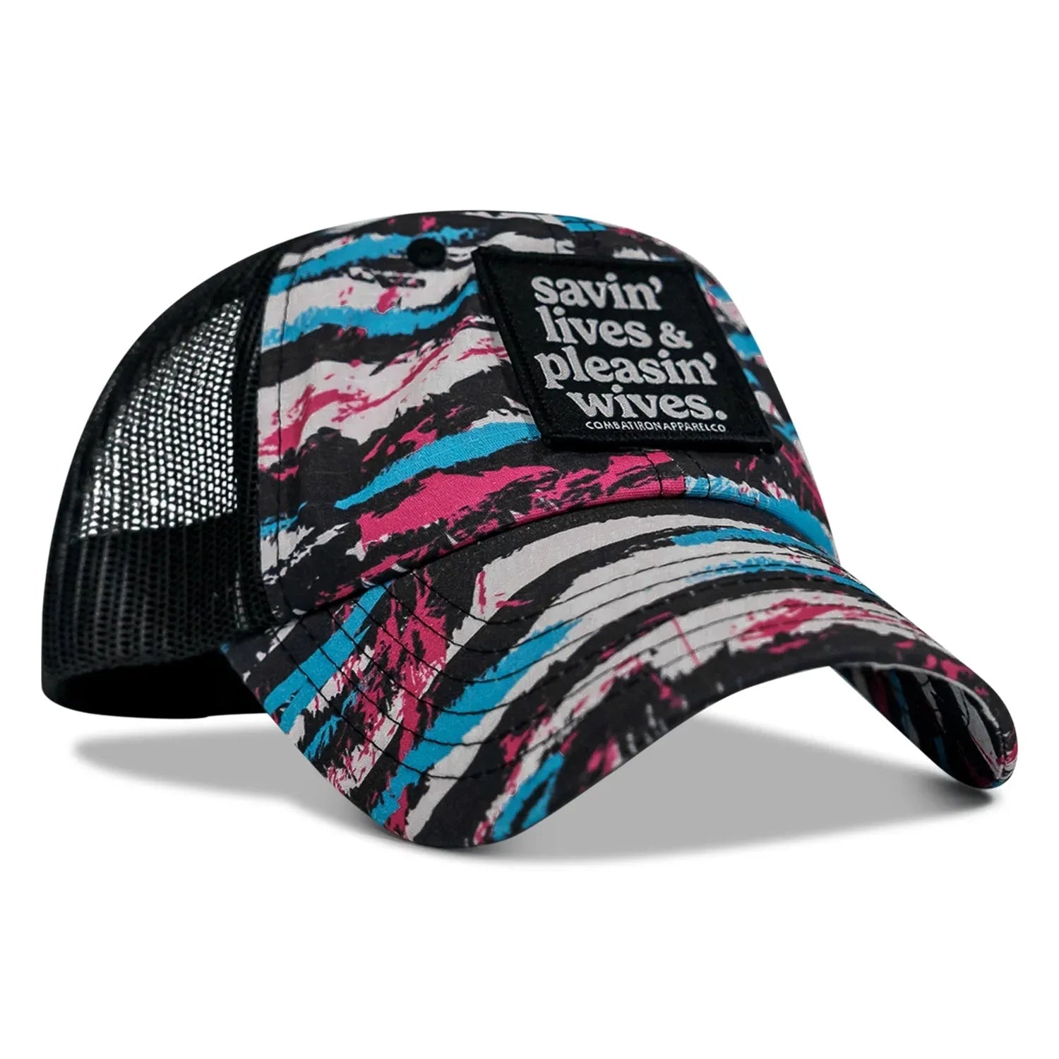 Ripstop Savin' Lives & Pleasin' Wives Low Pro Snapback - Combat Iron Apparel Co.