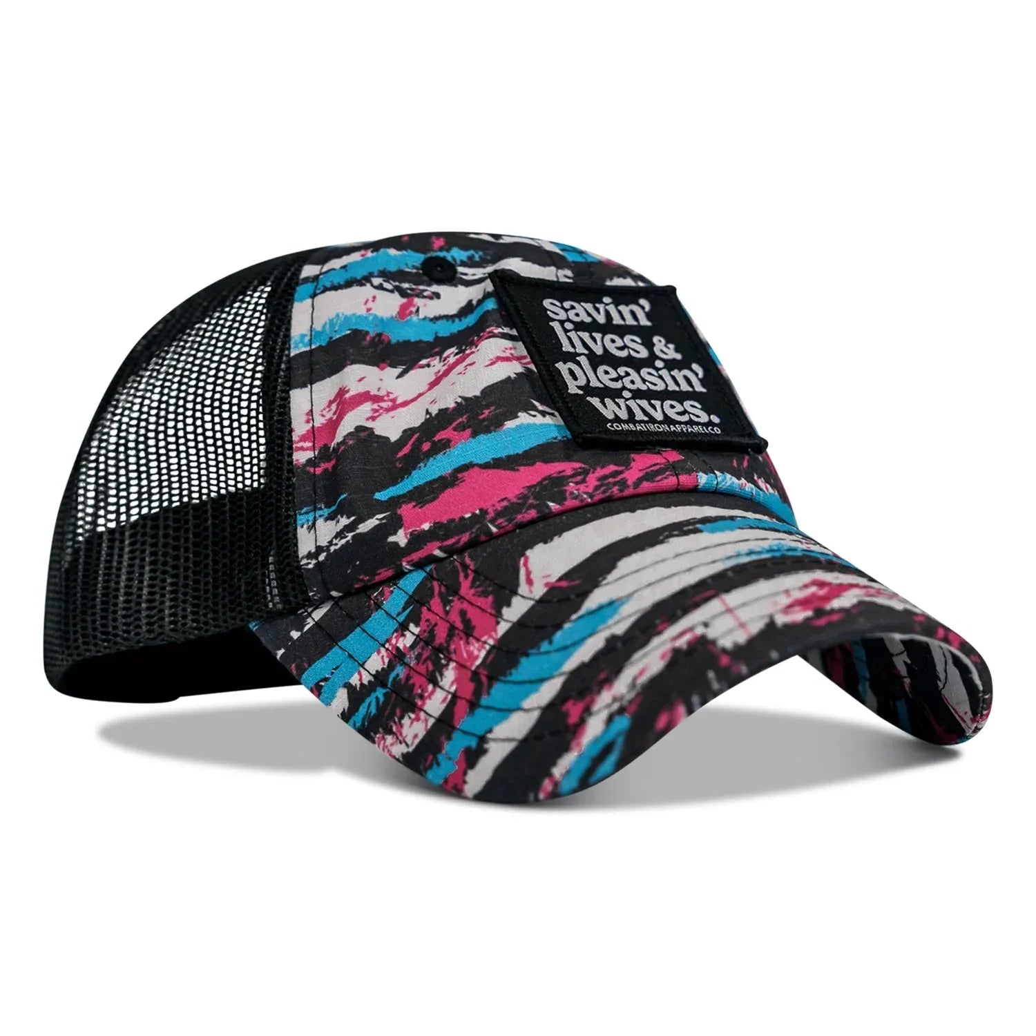 Ripstop Savin' Lives & Pleasin' Wives Low Pro Snapback - Combat Iron Apparel Co.