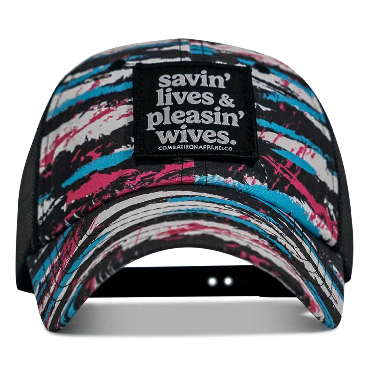Ripstop Savin' Lives & Pleasin' Wives Low Pro Snapback - Combat Iron Apparel Co.