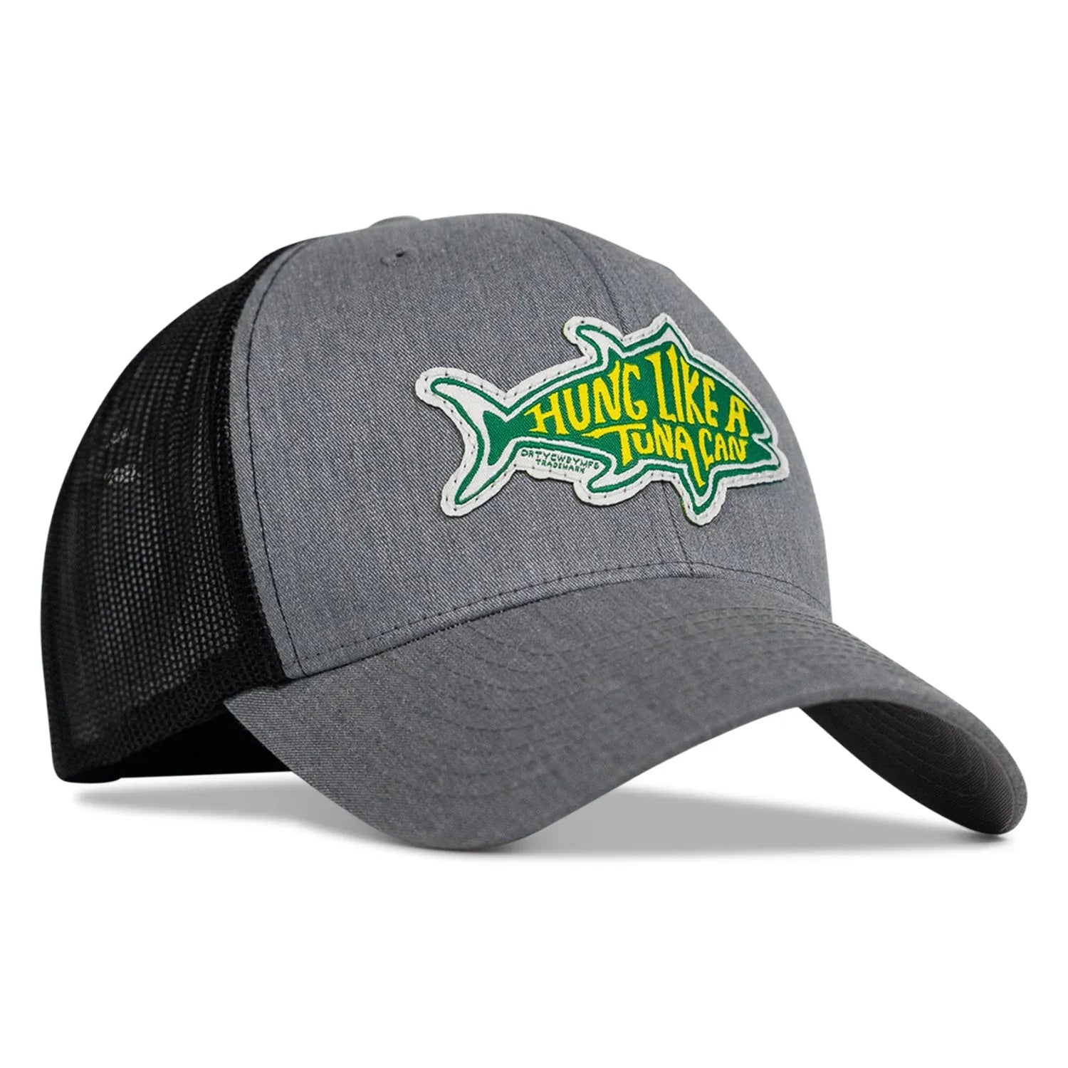 Hung Like A Tuna Can Snapback Hat - Combat Iron Apparel Co.