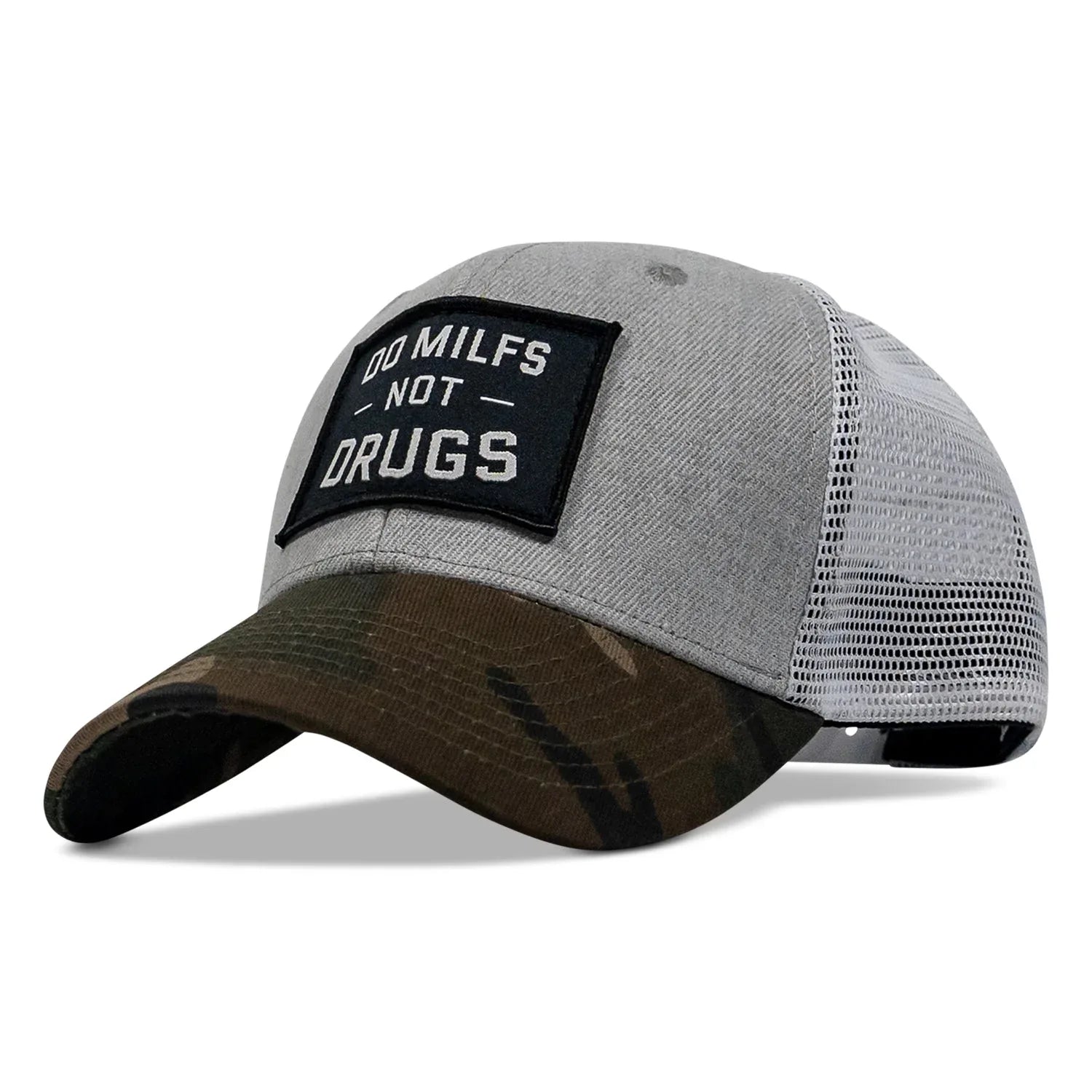 Do Milfs. Not Drugs. Patch Snapback HAT - Combat Iron Apparel Co.