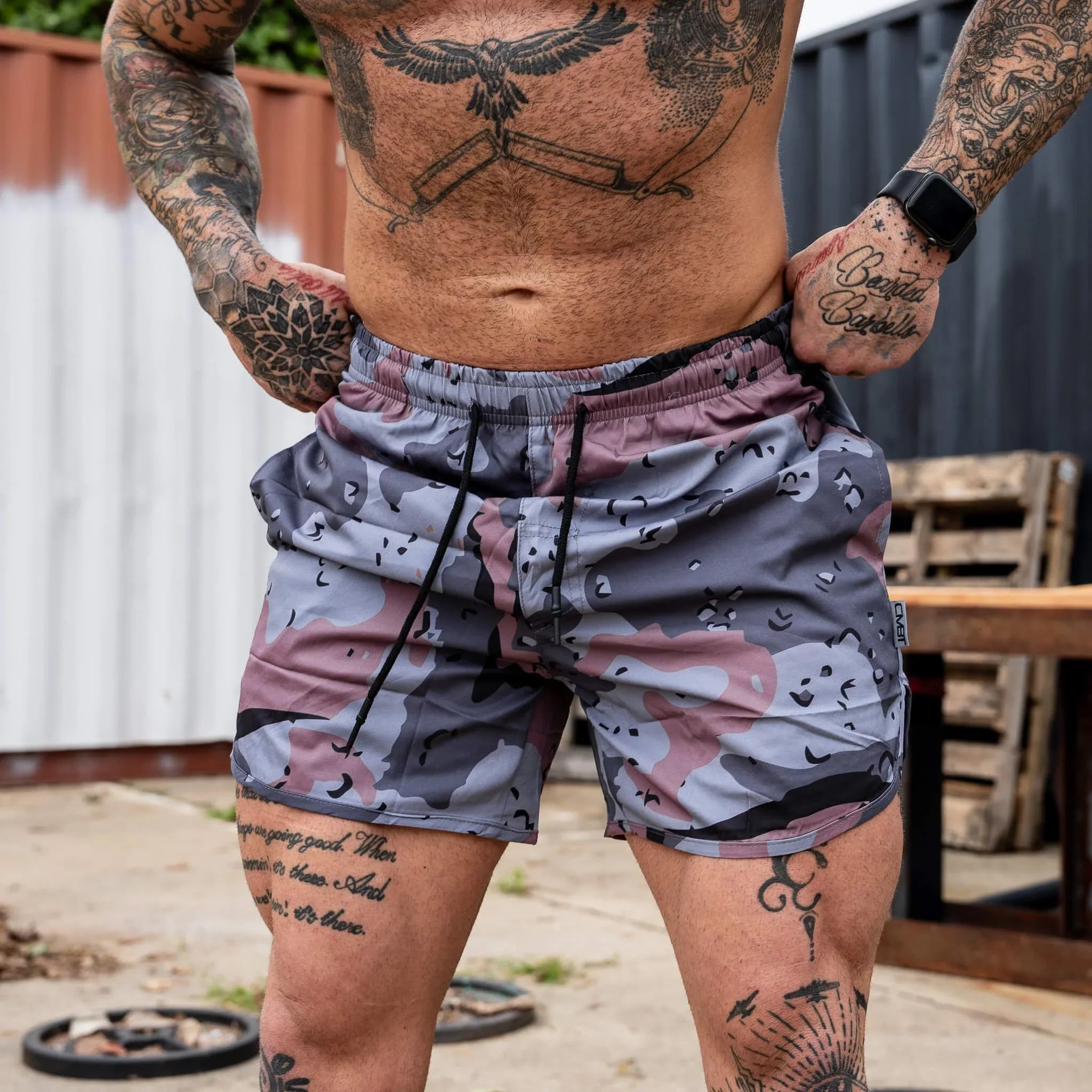Men's Tactical Athlete Training Shorts | 5.5" - Combat Iron Apparel Co.