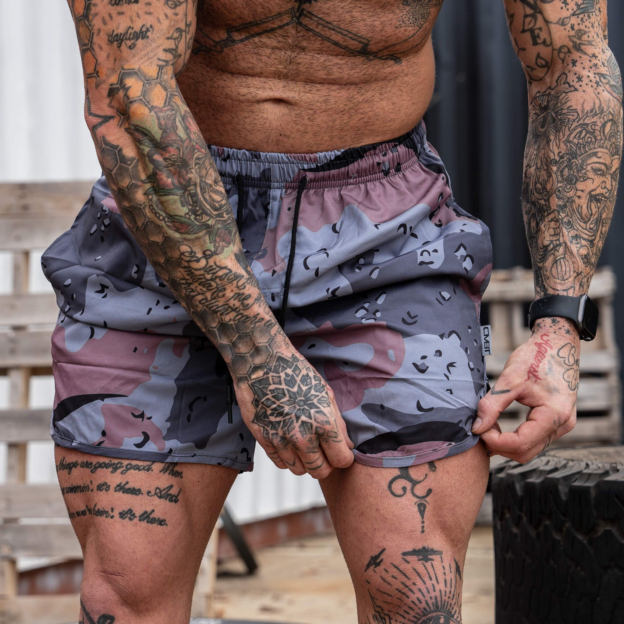 Men's Tactical Athlete Training Shorts | 5.5" - Combat Iron Apparel Co.