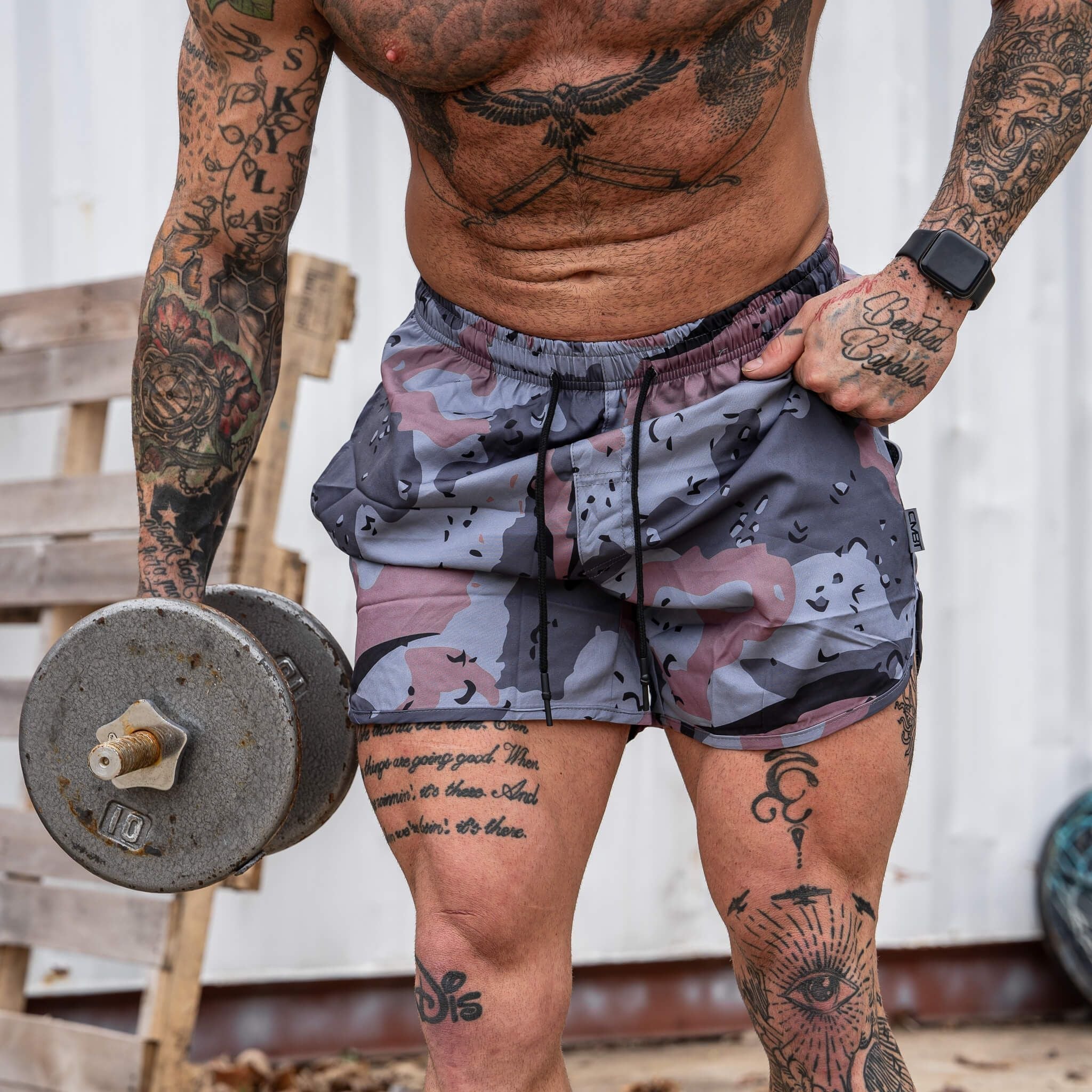 Men's Tactical Athlete Training Shorts | 5.5" - Combat Iron Apparel Co.