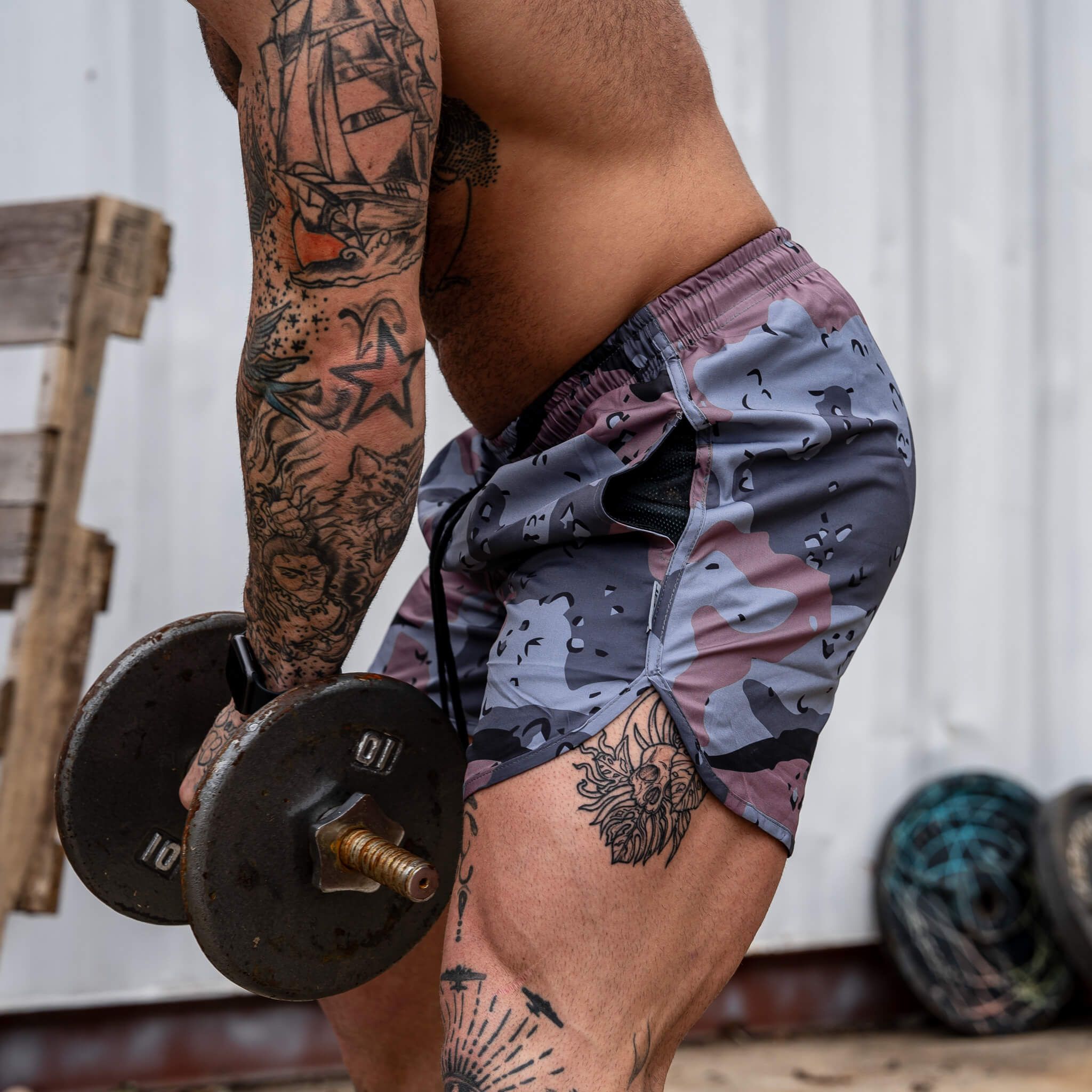 Men's Tactical Athlete Training Shorts | 5.5" - Combat Iron Apparel Co.