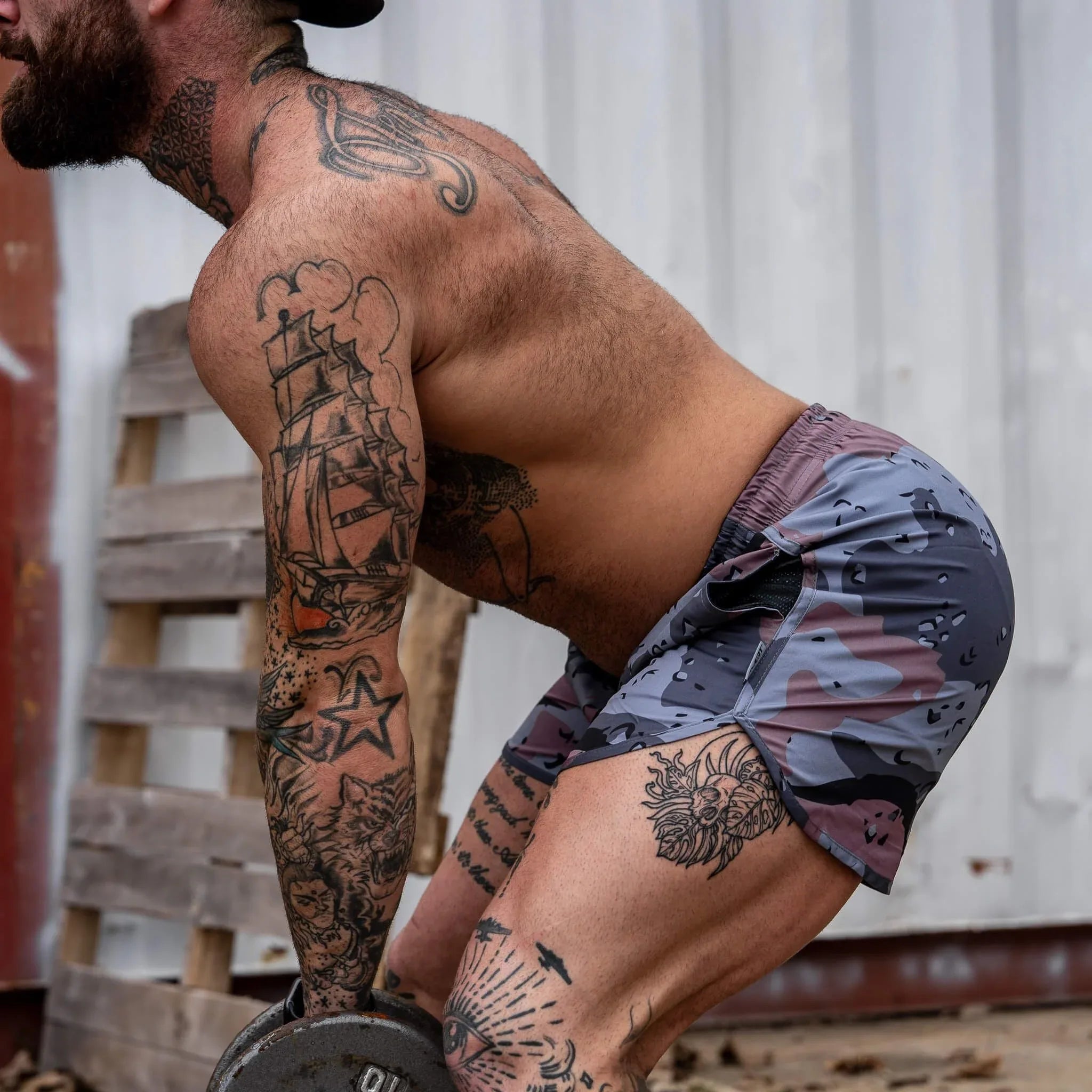 Men's Tactical Athlete Training Shorts | 5.5" - Combat Iron Apparel Co.