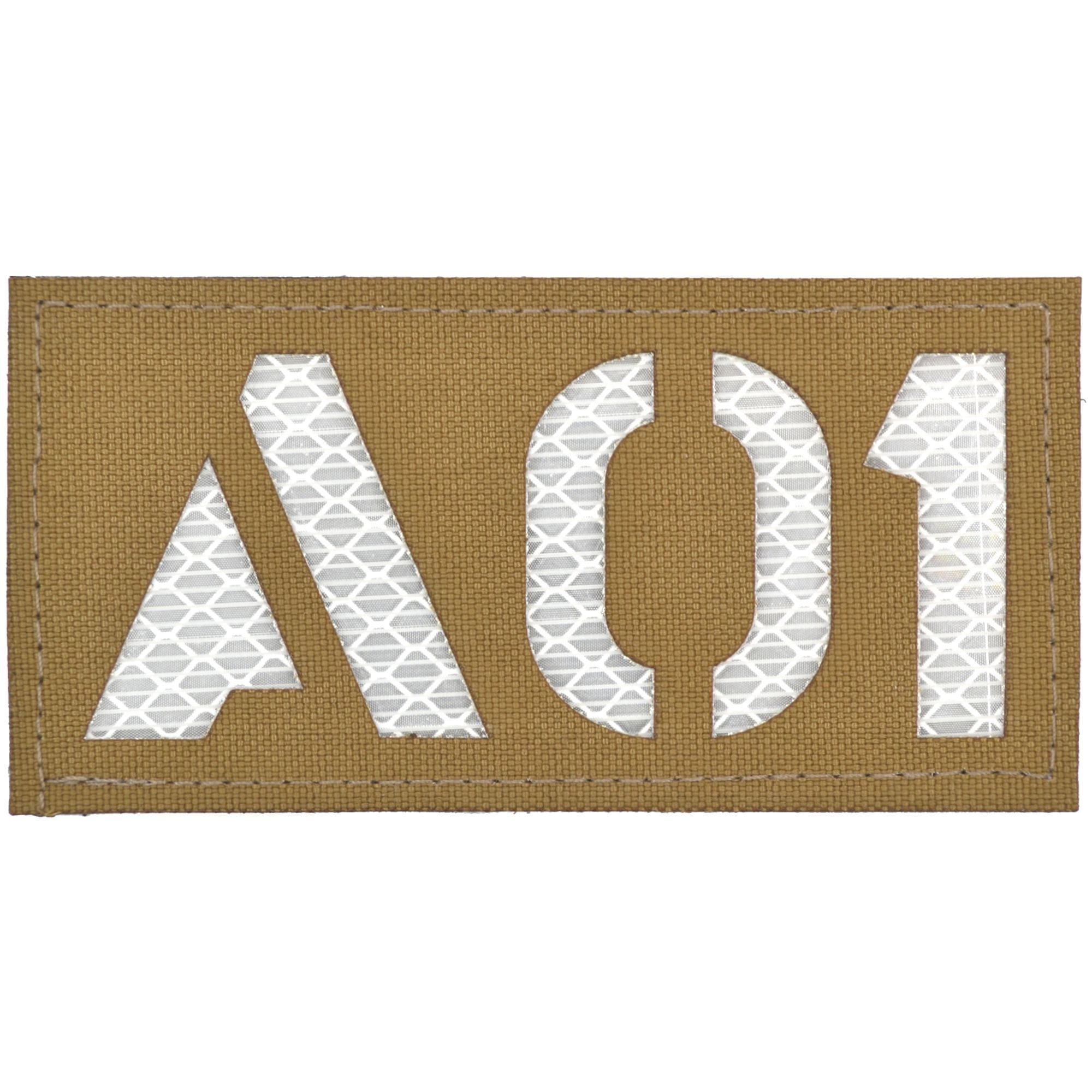 Tactical Gear Junkie Patches Black CORDURA® / Black Non Reflective Custom Laser Cut Call Sign - 3x6 CORDURA® Patch